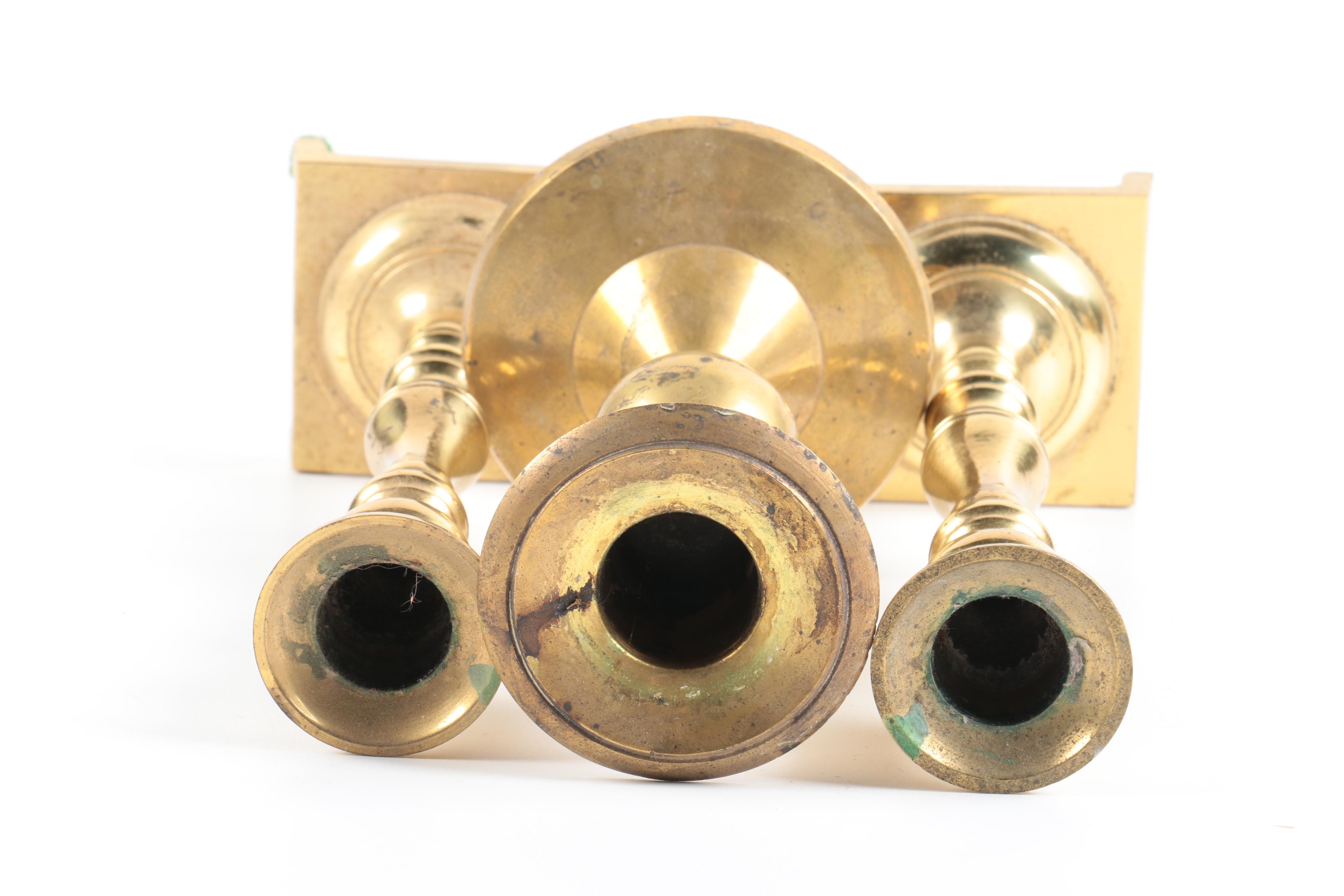Brass Candle Holders