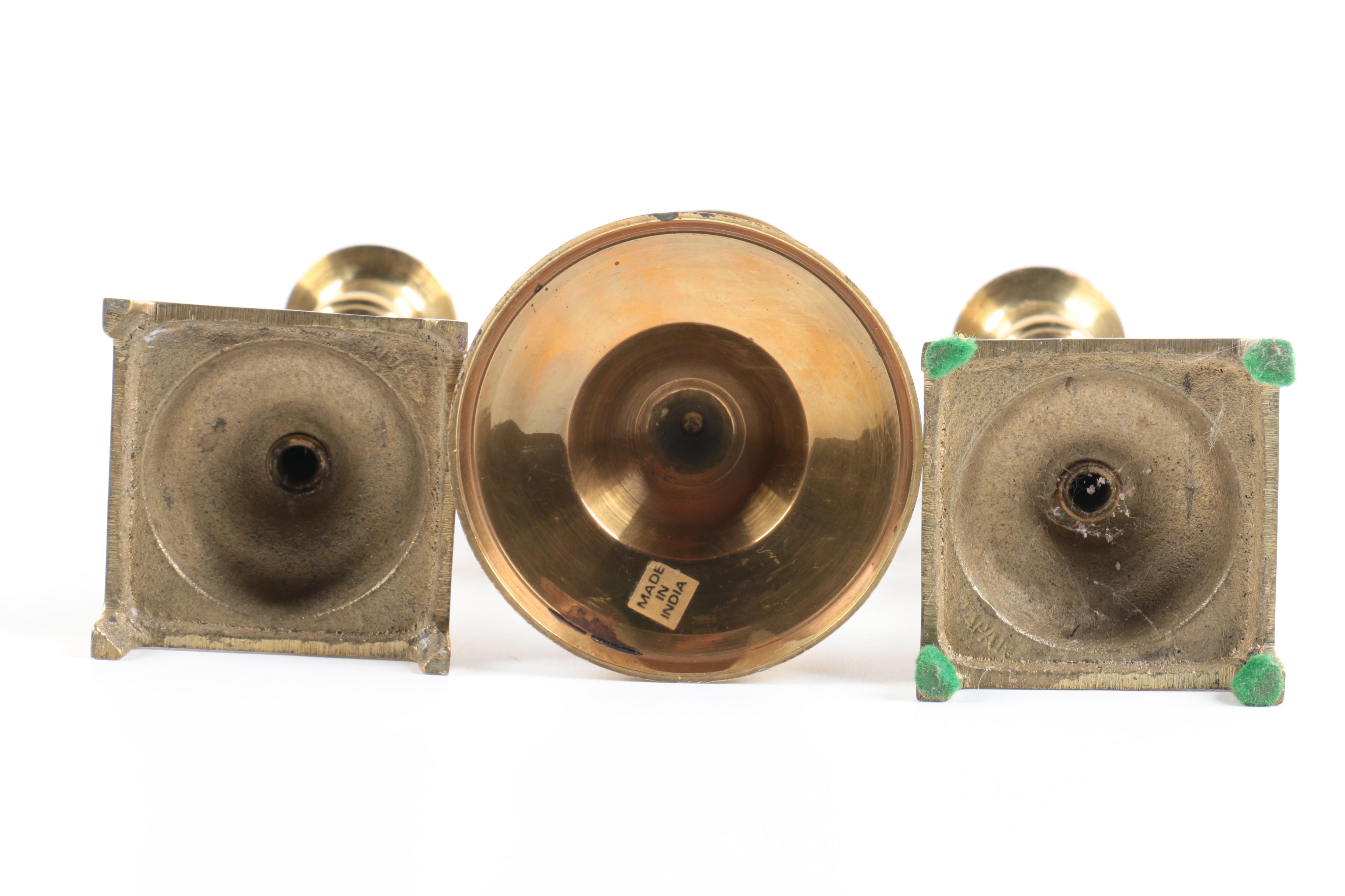 Brass Candle Holders