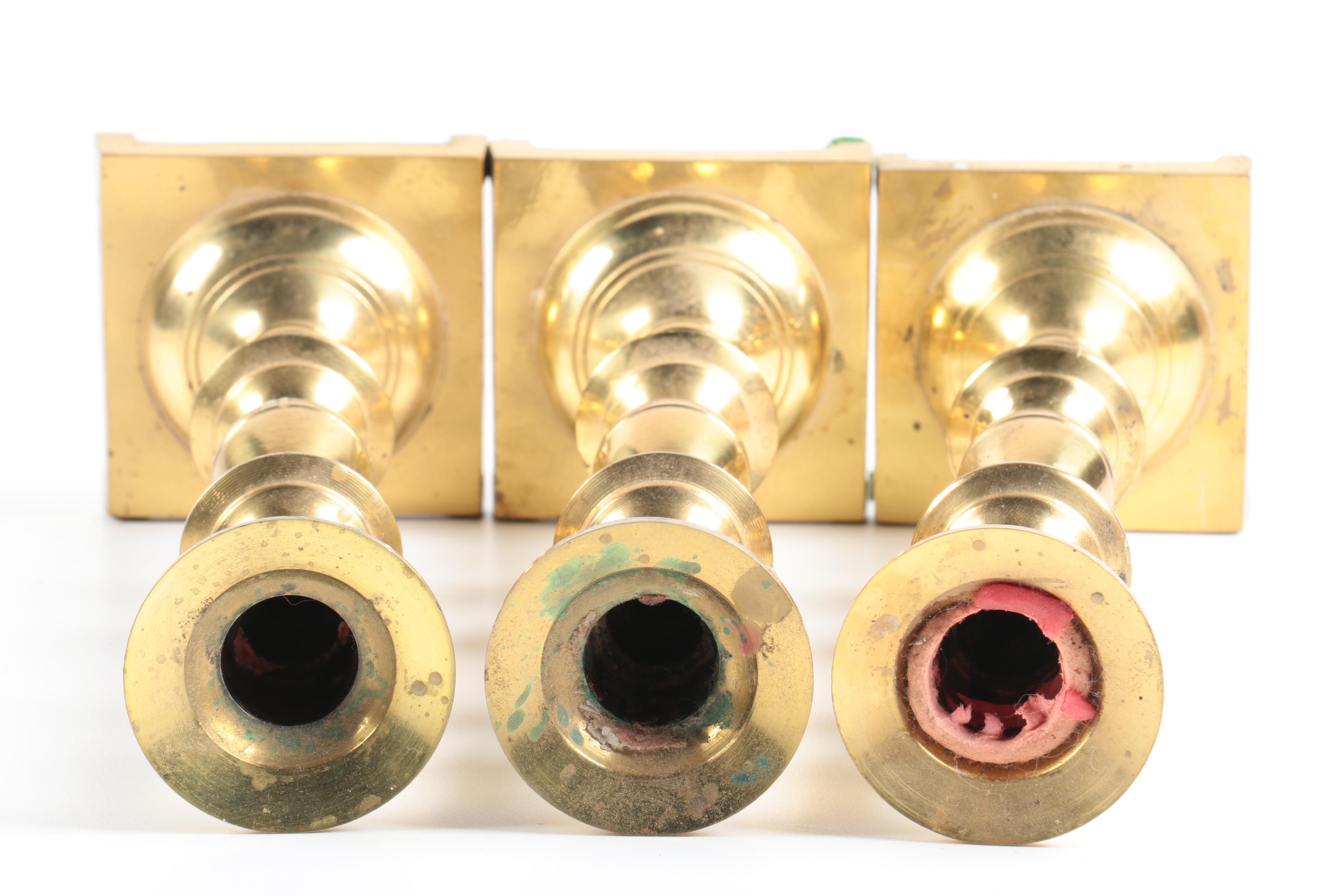 Brass Candle Holders