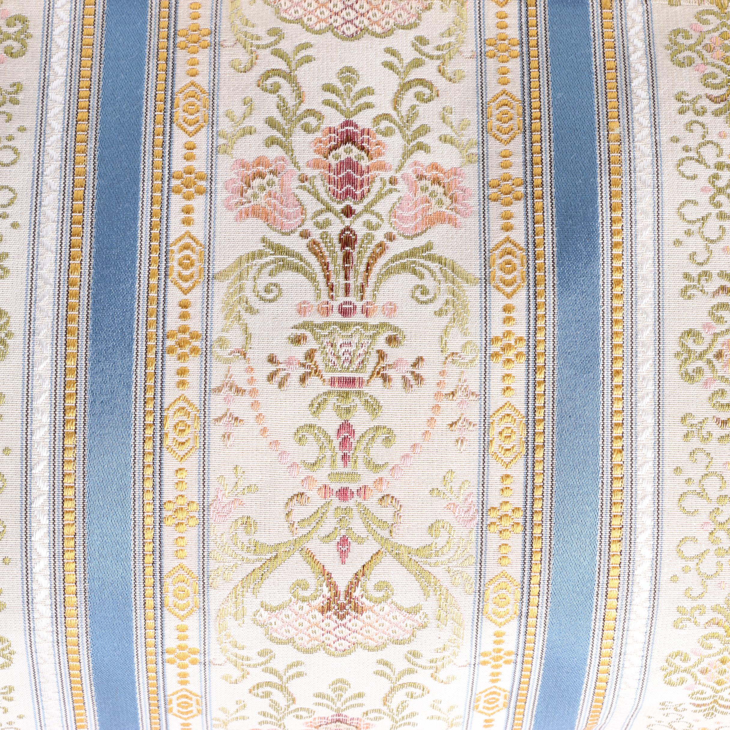 Floral Brocade Upholstery Fabric