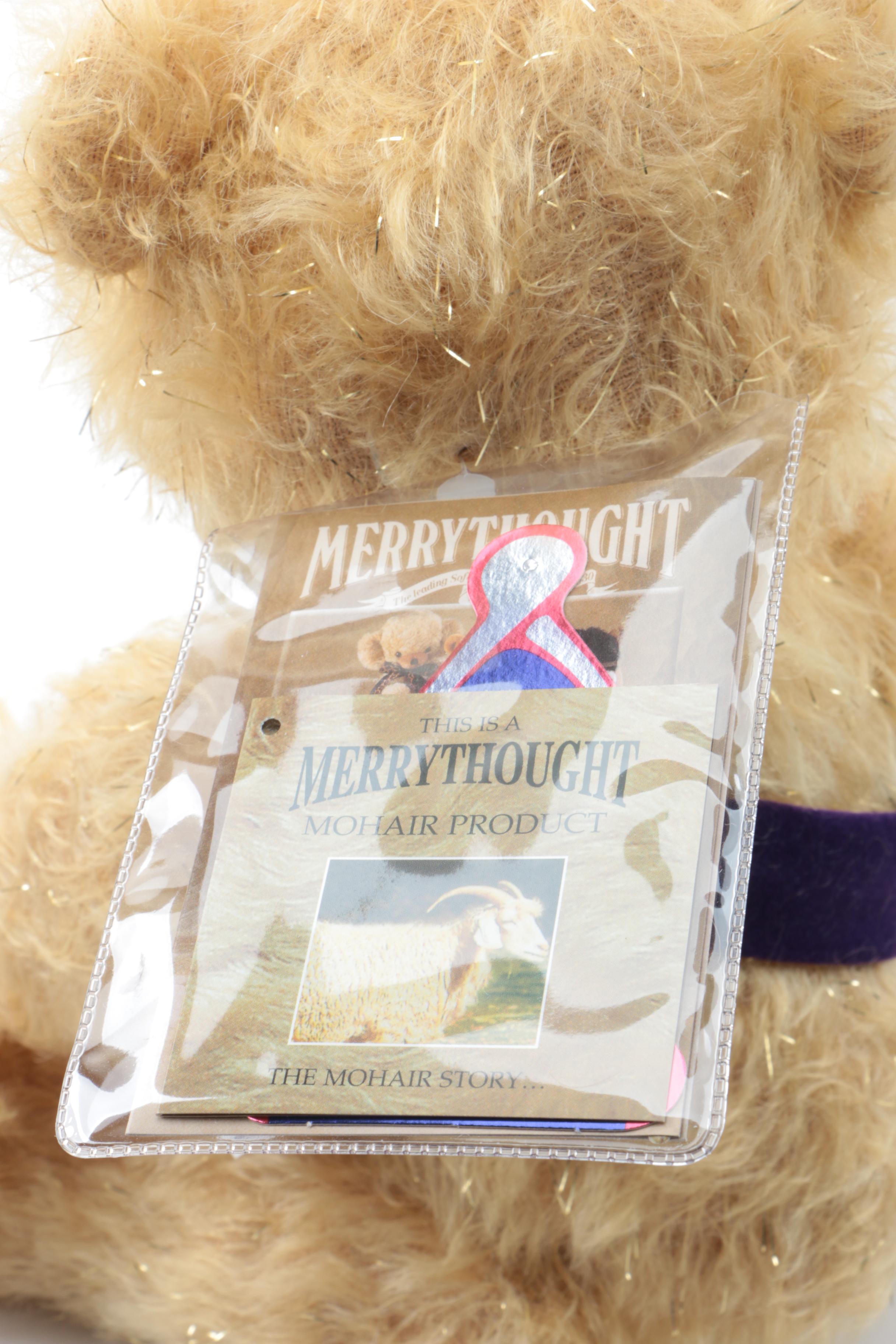 Merrythought Limited Edition Stuffed Teddy Bears