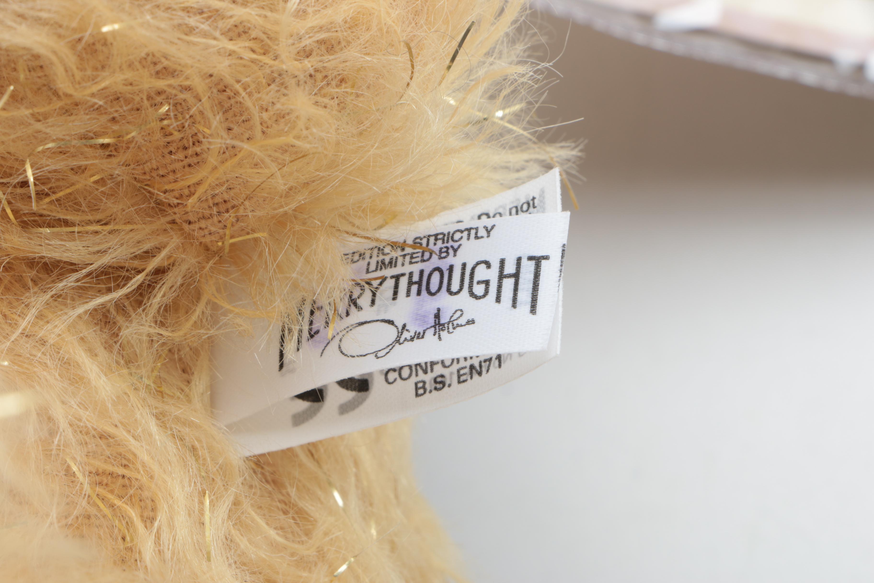 Merrythought Limited Edition Stuffed Teddy Bears