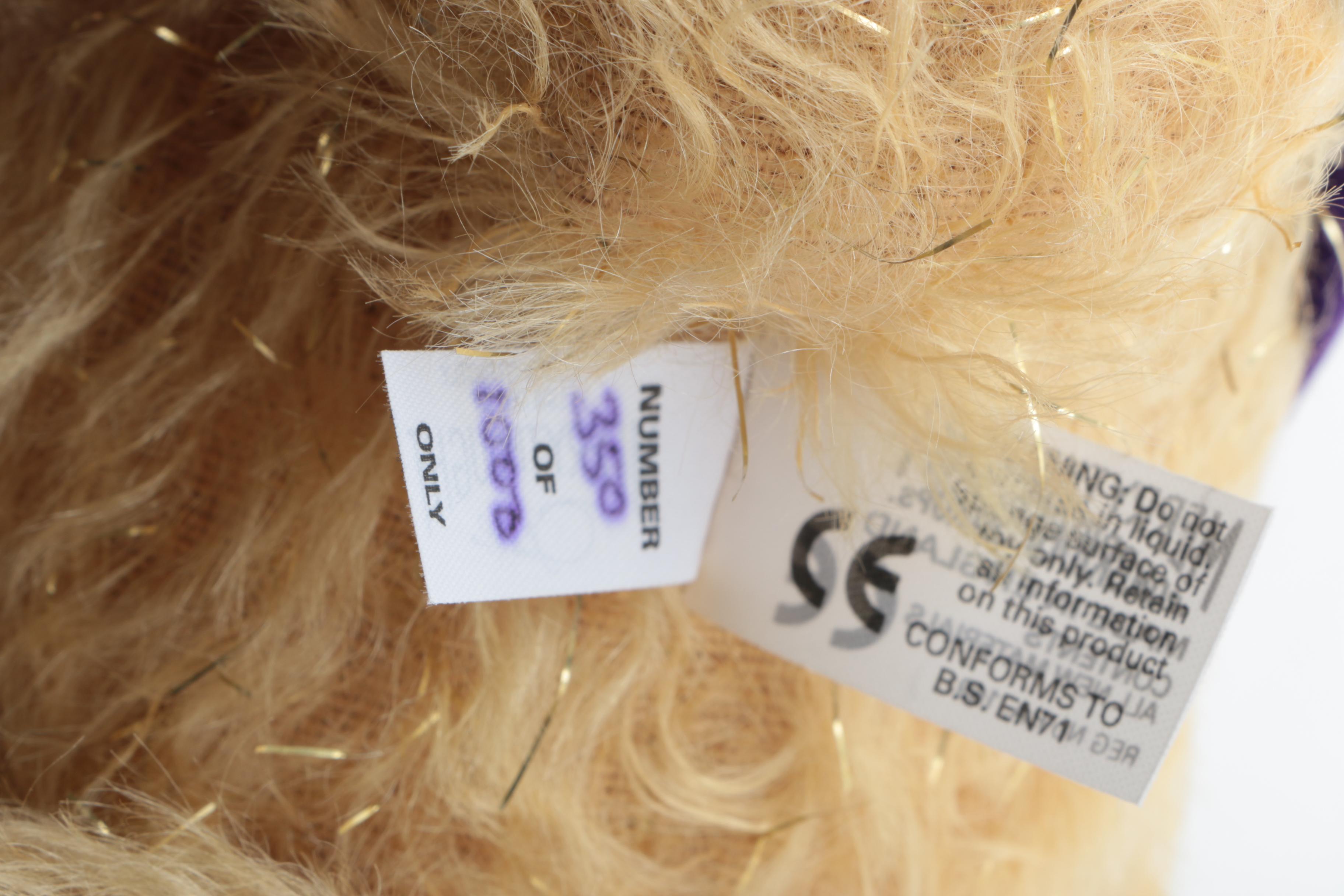 Merrythought Limited Edition Stuffed Teddy Bears