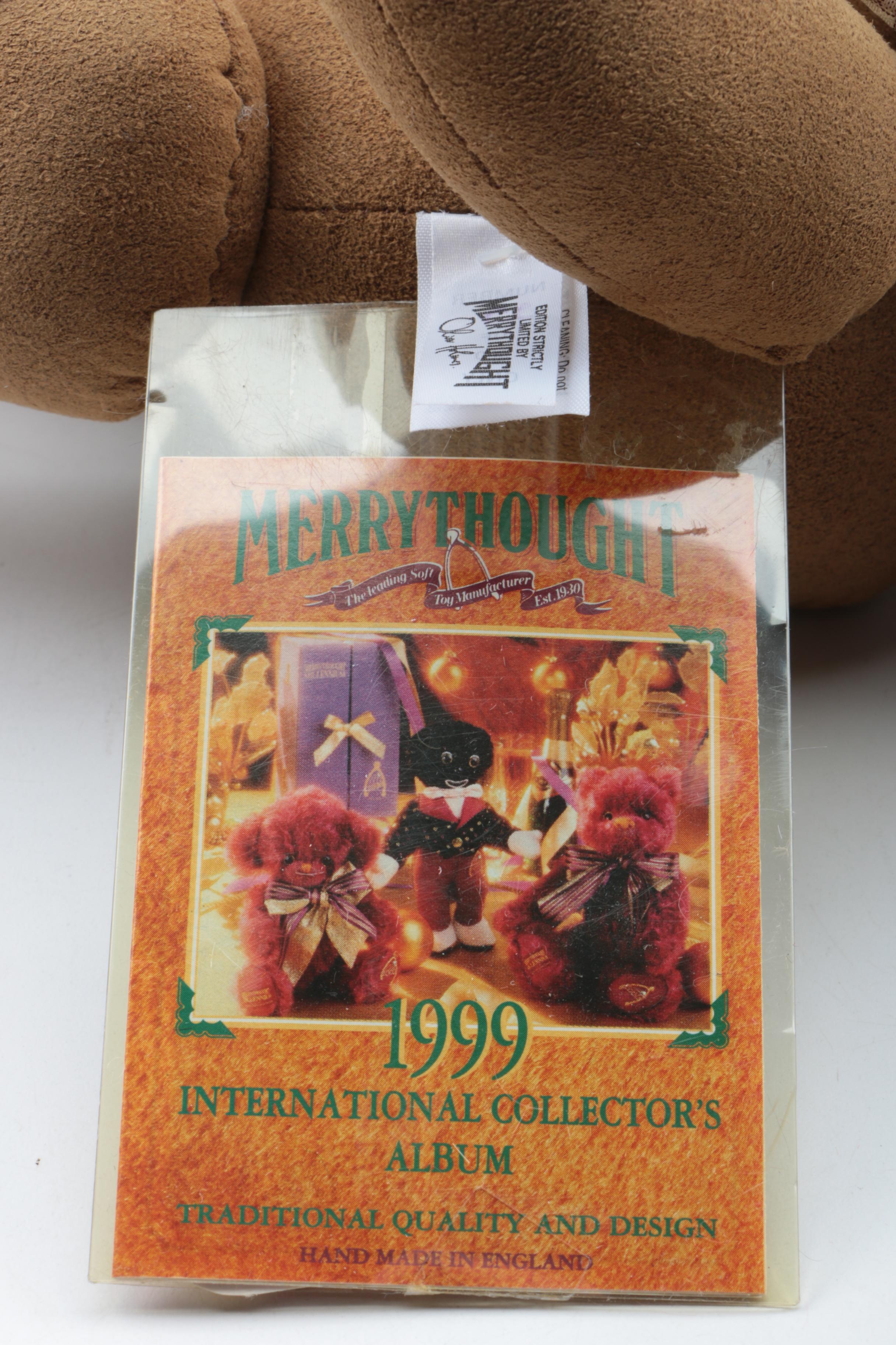 Merrythought Limited Edition Stuffed Teddy Bears