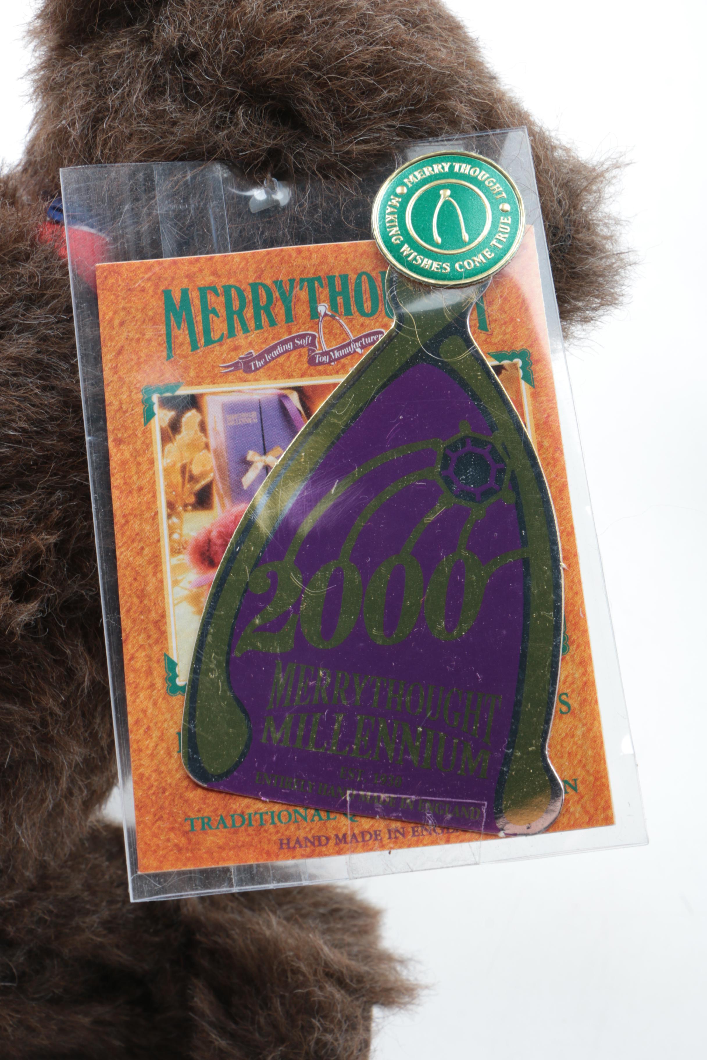 Merrythought Limited Edition Stuffed Teddy Bears