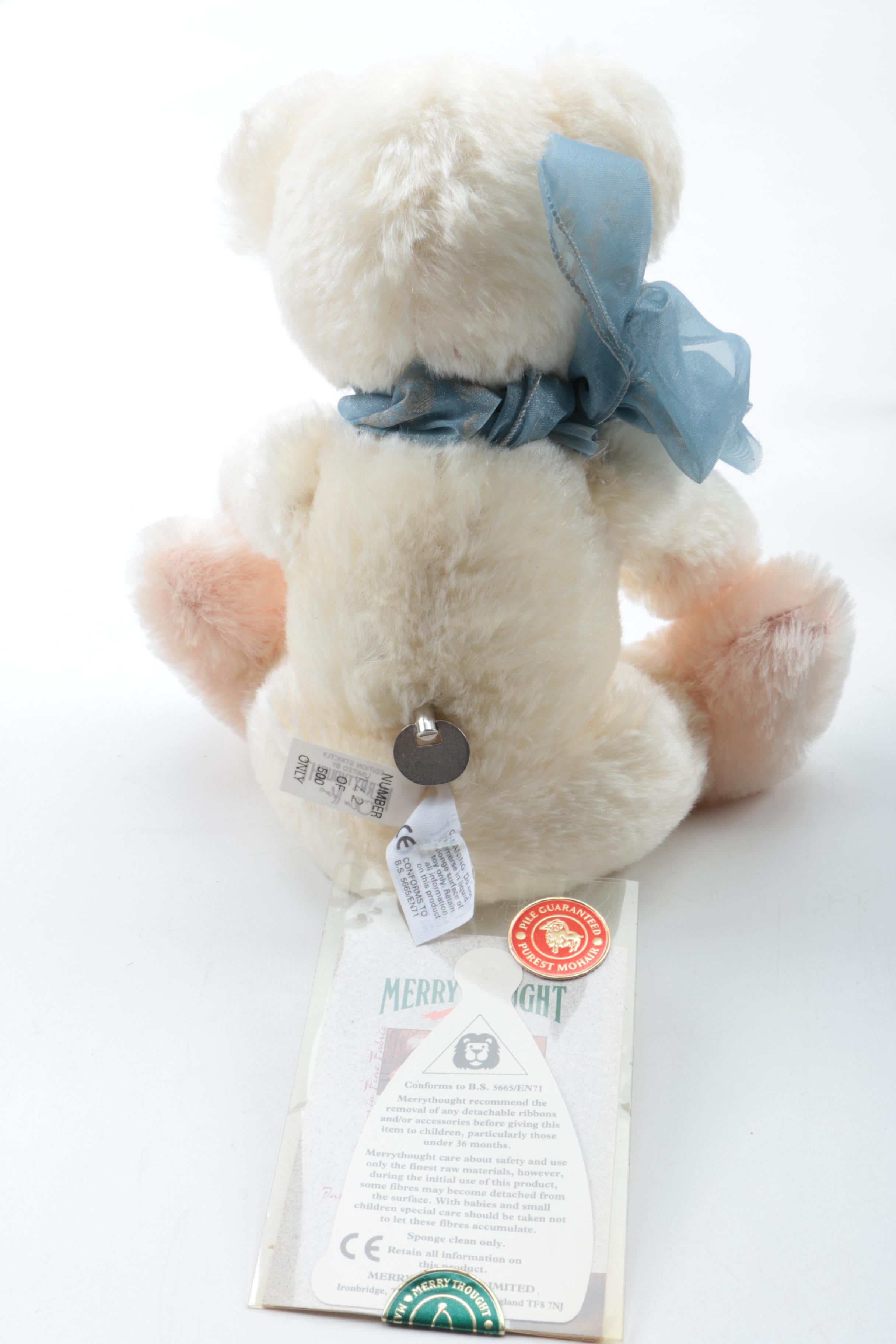 Merrythought Limited Edition Stuffed Teddy Bears