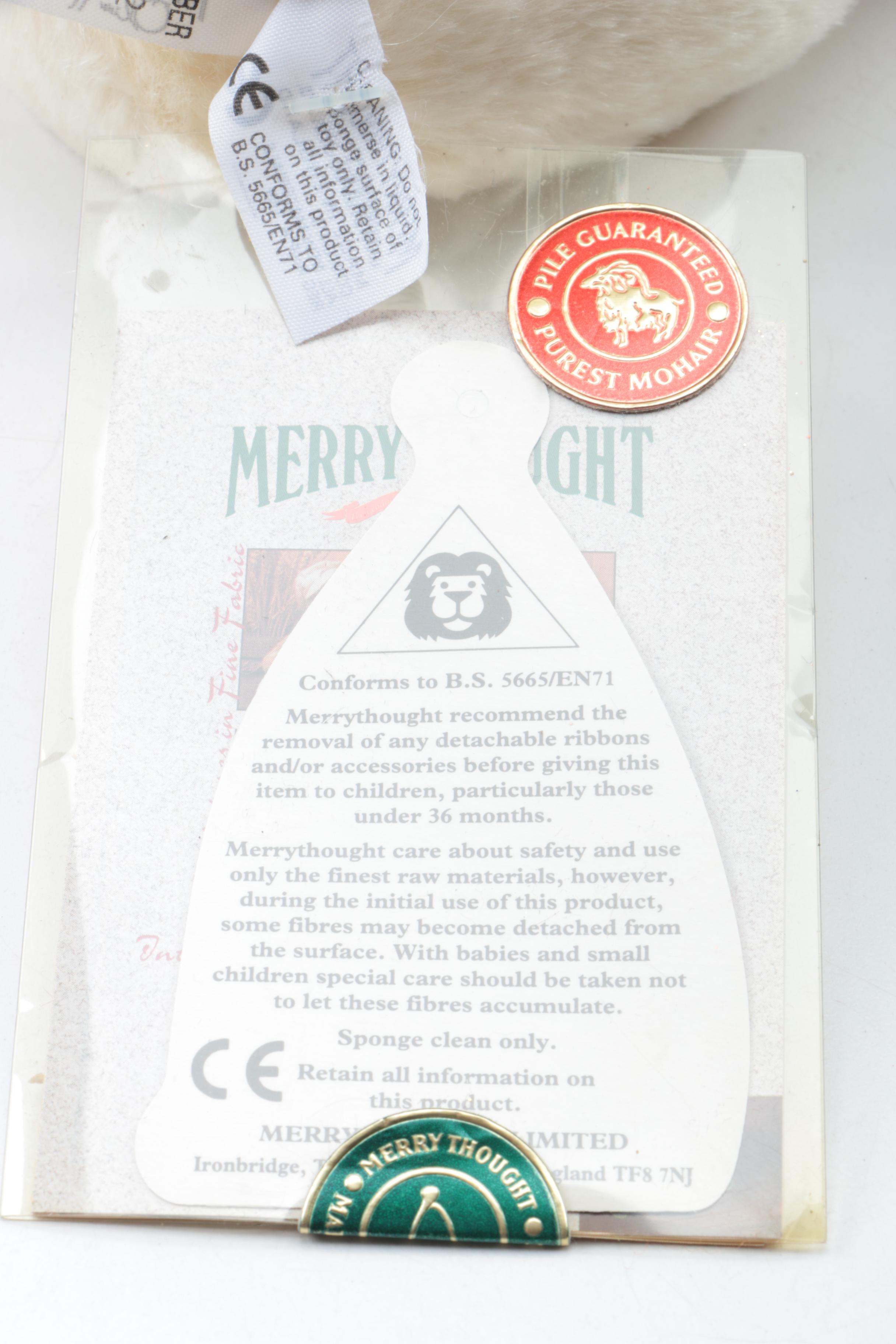 Merrythought Limited Edition Stuffed Teddy Bears