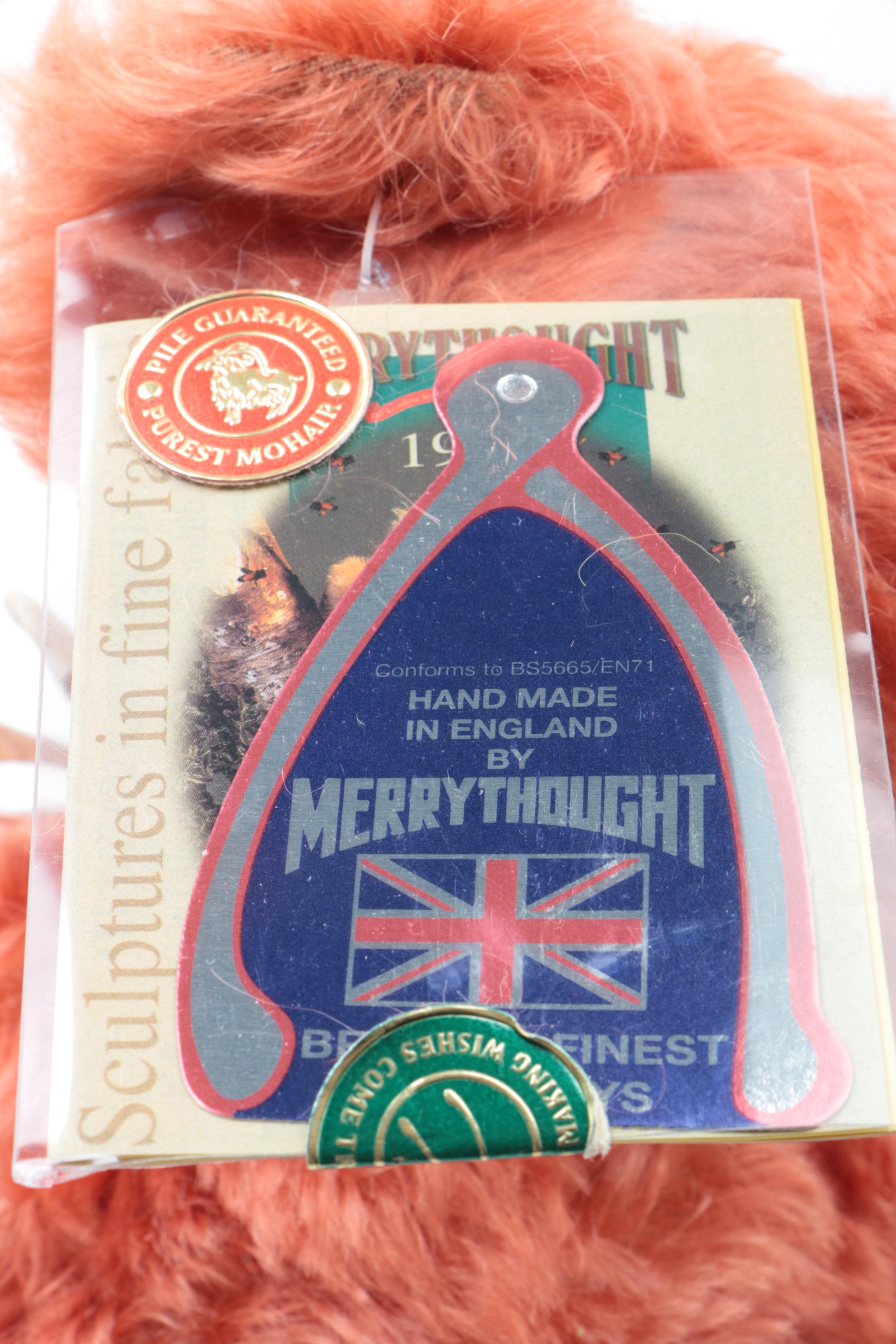 Merrythought Limited Edition Stuffed Teddy Bears