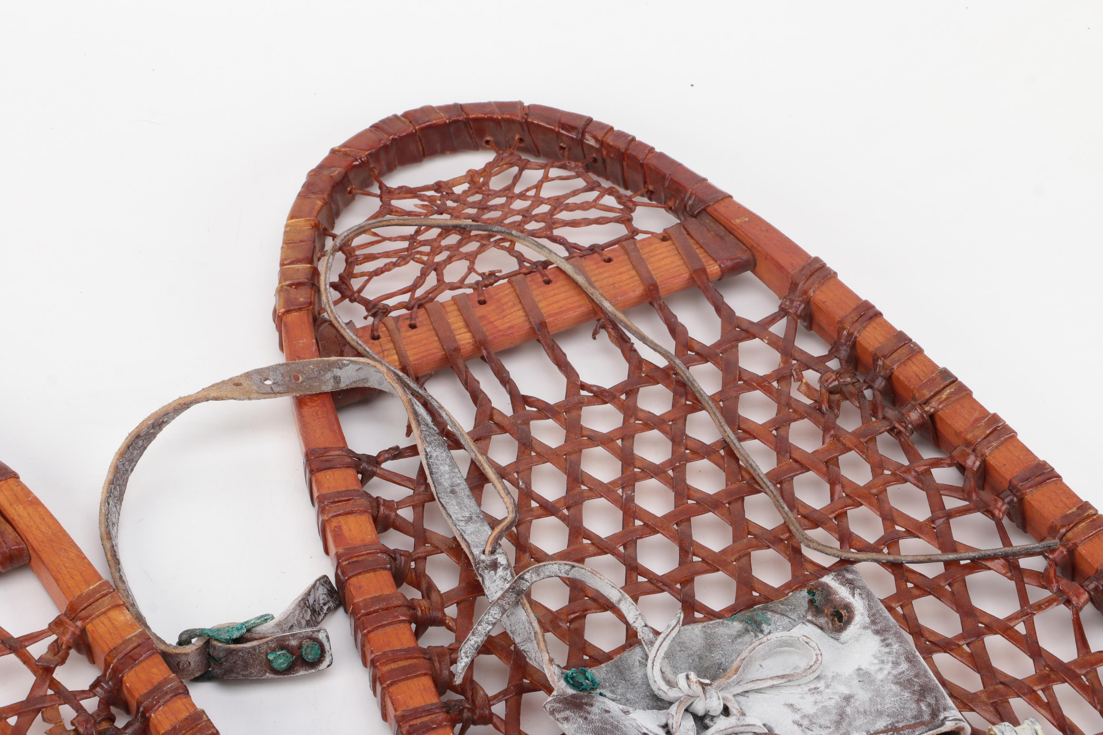 Vintage C.A. Lund Snowshoes