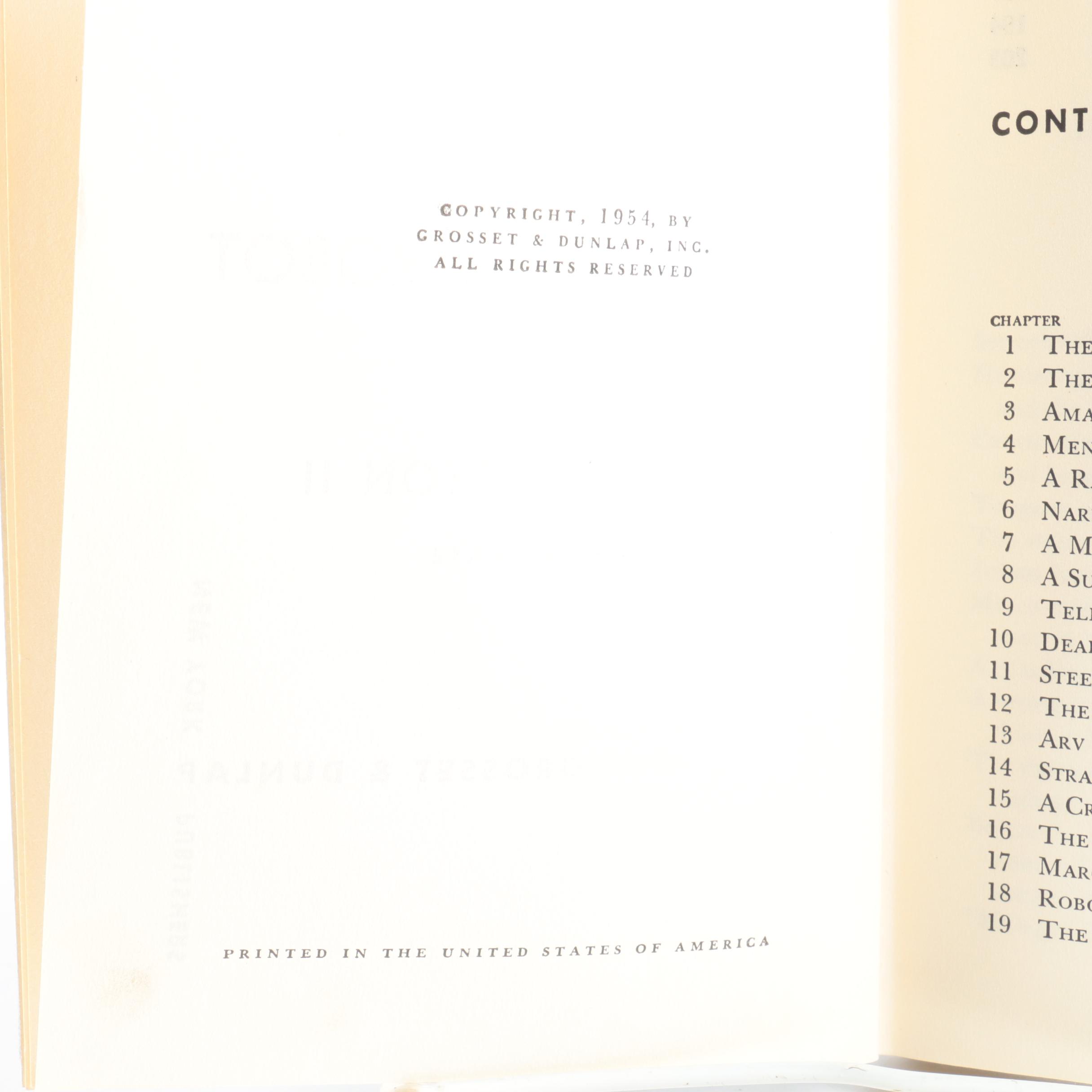 Vintage Books Including "The Hardy Boys" and "Tom Swift Jr."