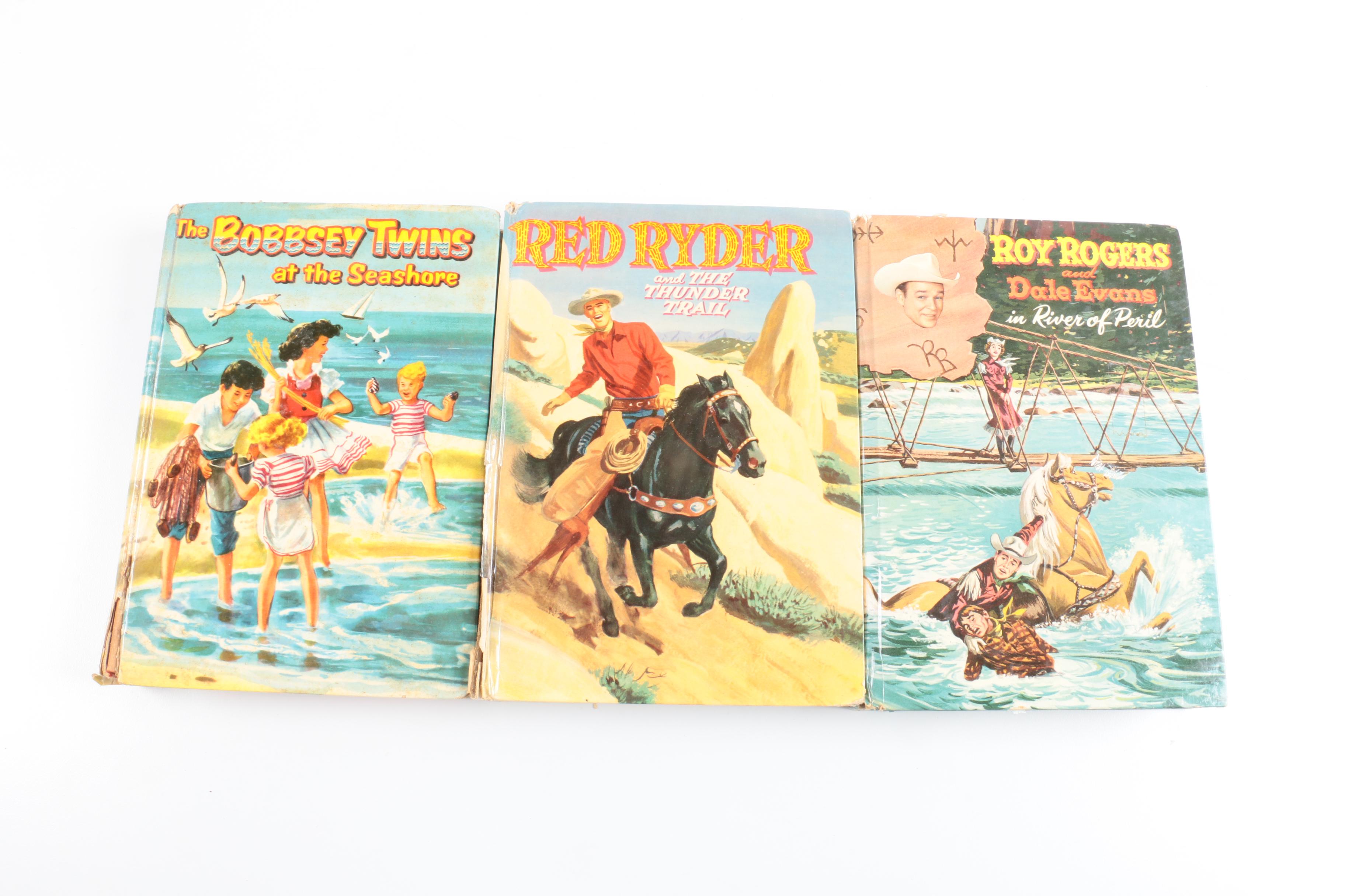 Vintage Books Including "The Hardy Boys" and "Tom Swift Jr."