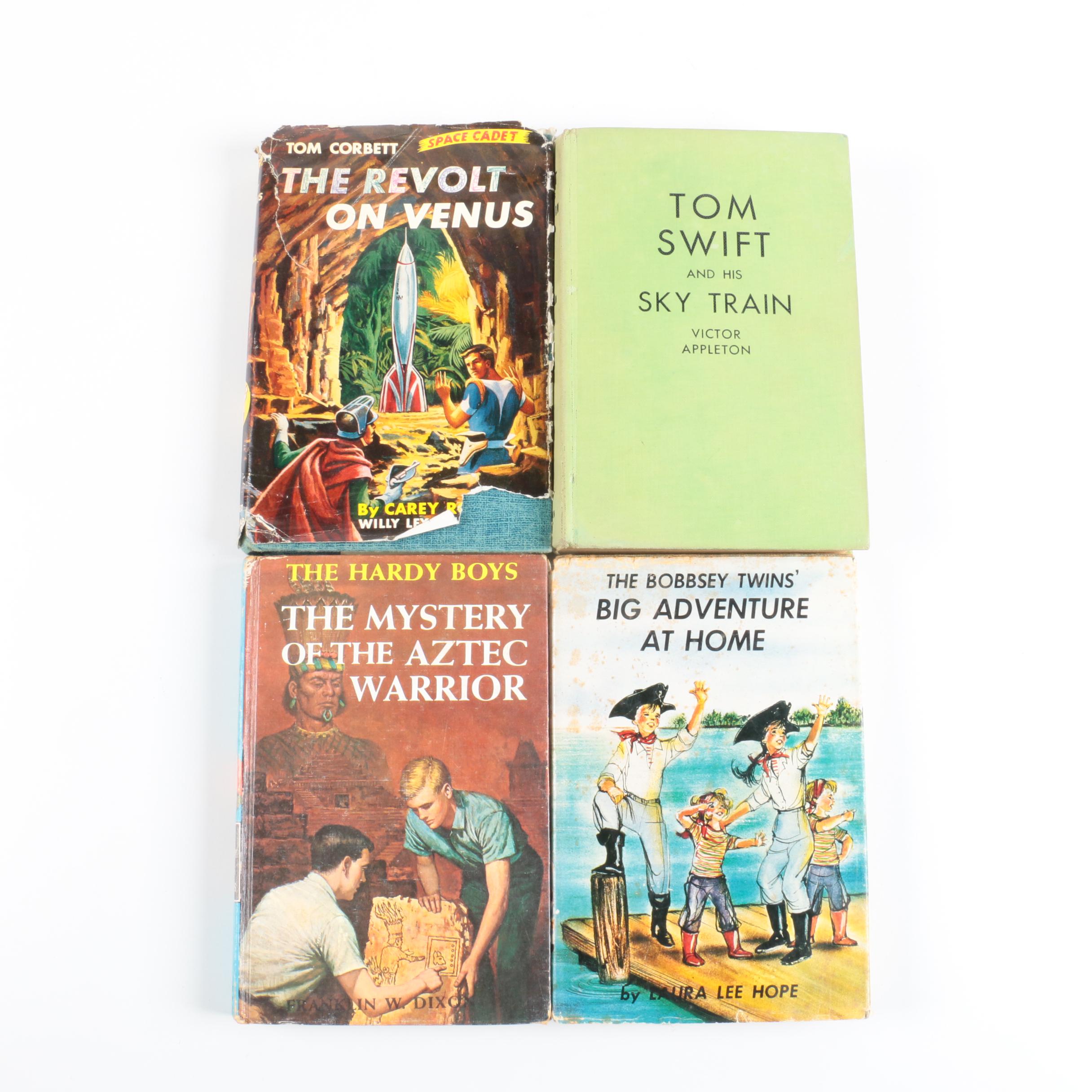 Vintage Books Including "The Hardy Boys" and "Tom Swift Jr."