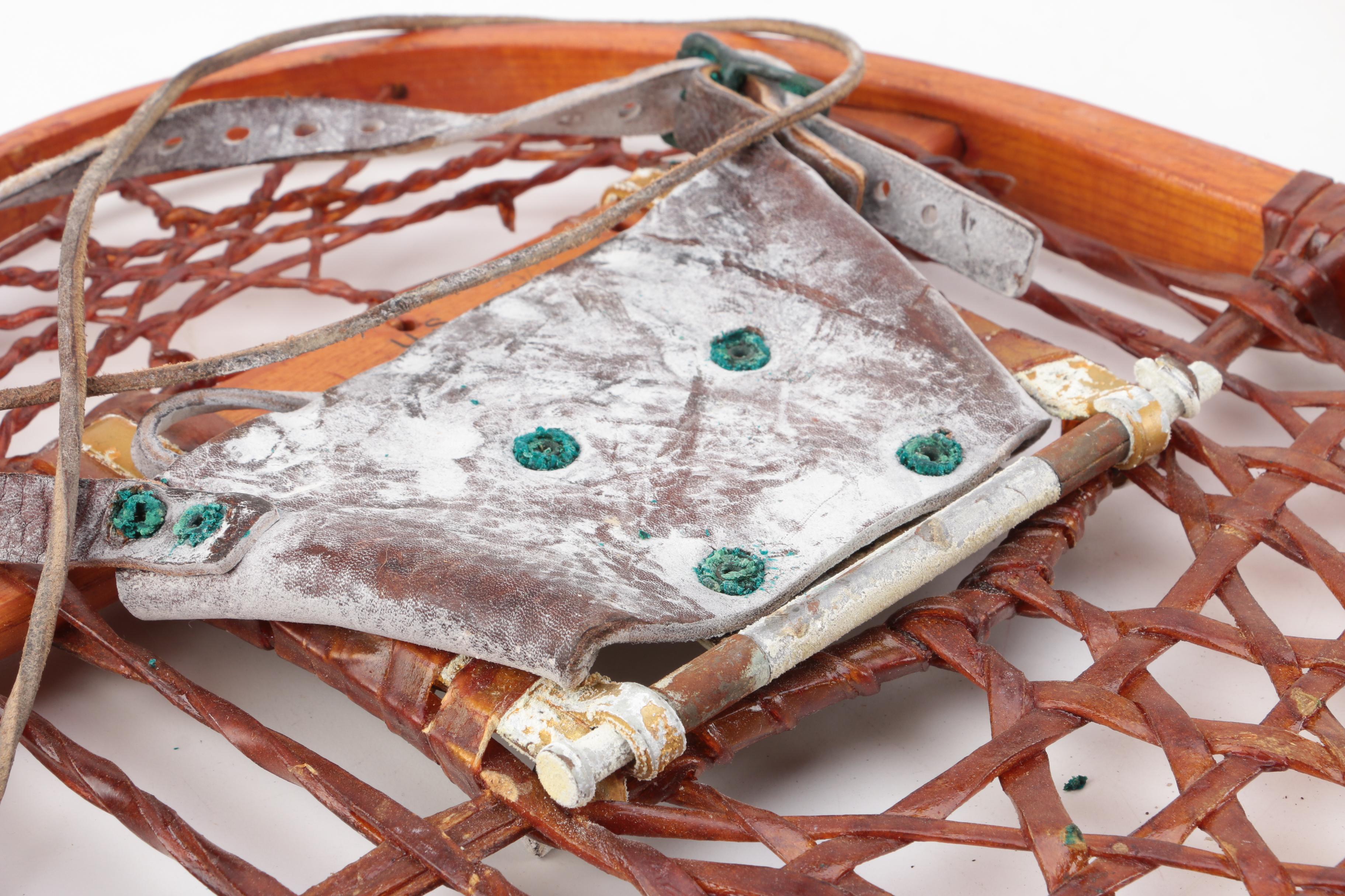 Vintage C.A. Lund Snowshoes