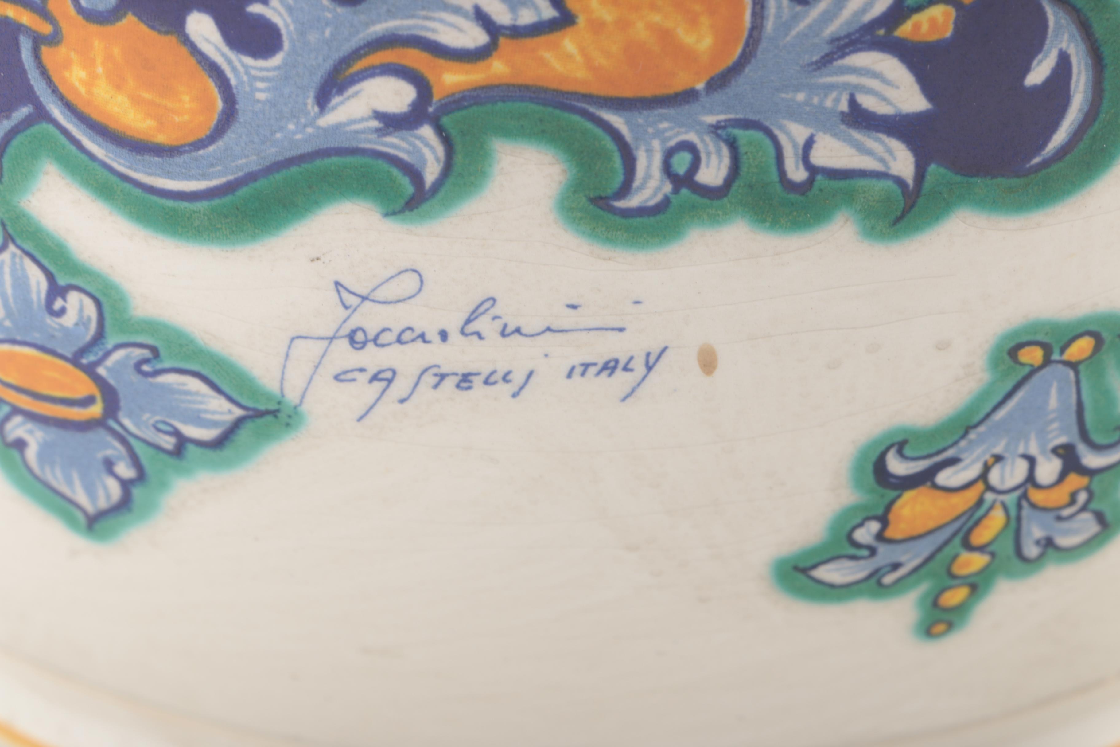 Facciolini Castelli Ceramic Jardinieire