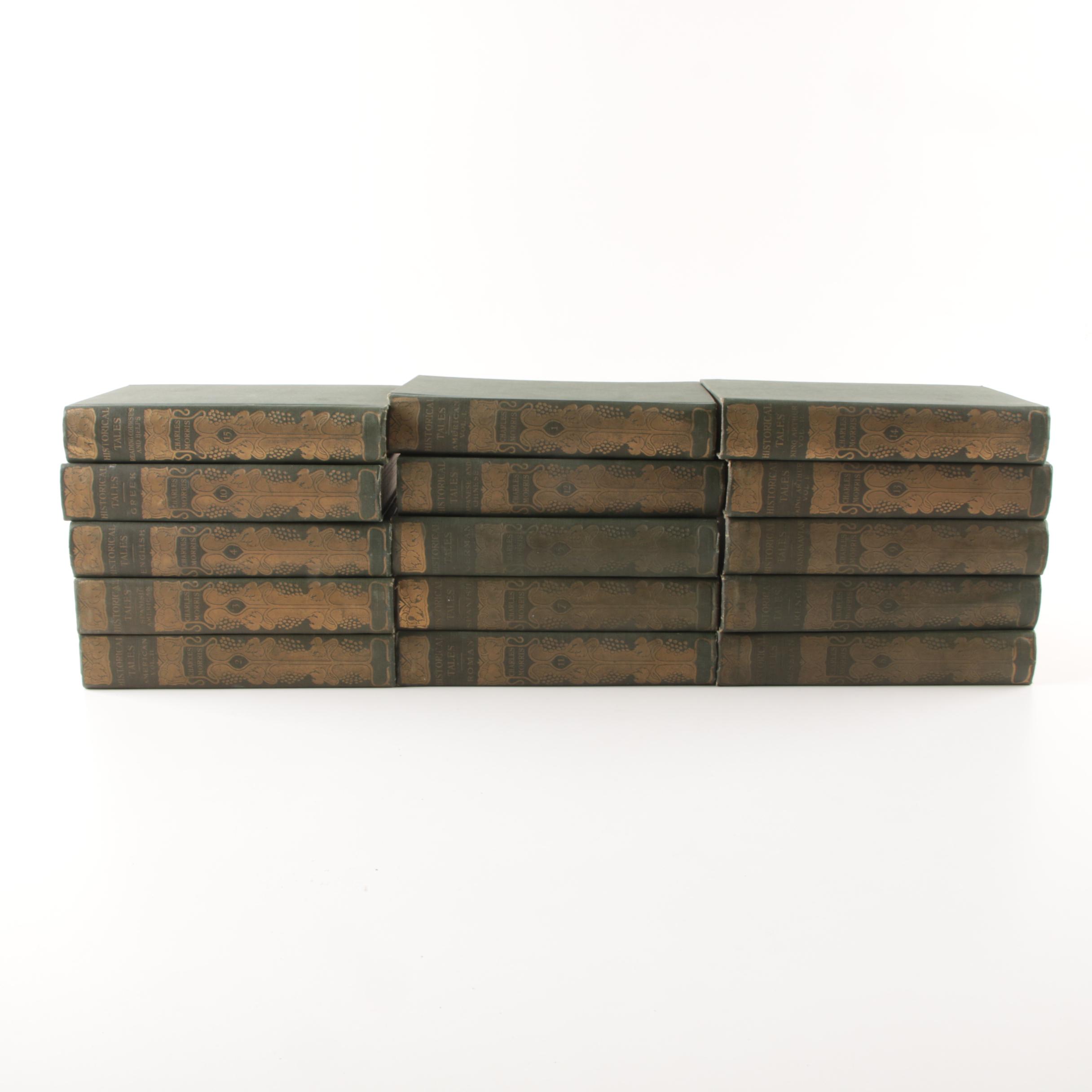 1908 Fifteen-Volume Set of "Historical Tales" Édition d'Élite