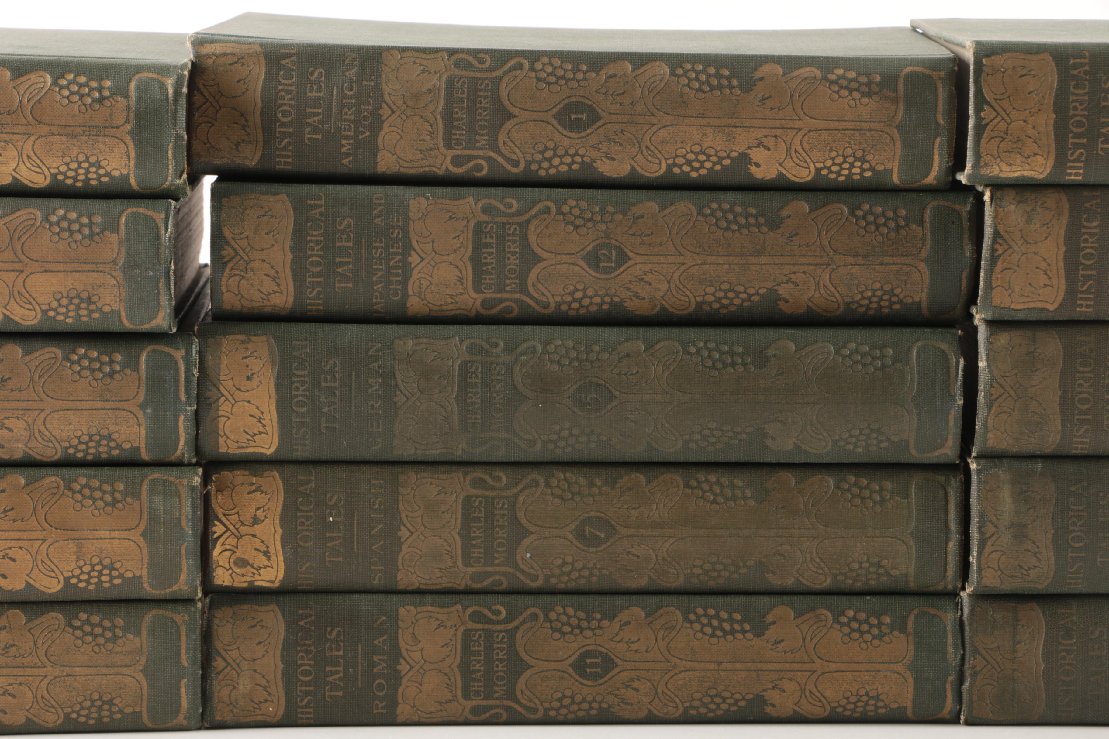1908 Fifteen-Volume Set of "Historical Tales" Édition d'Élite