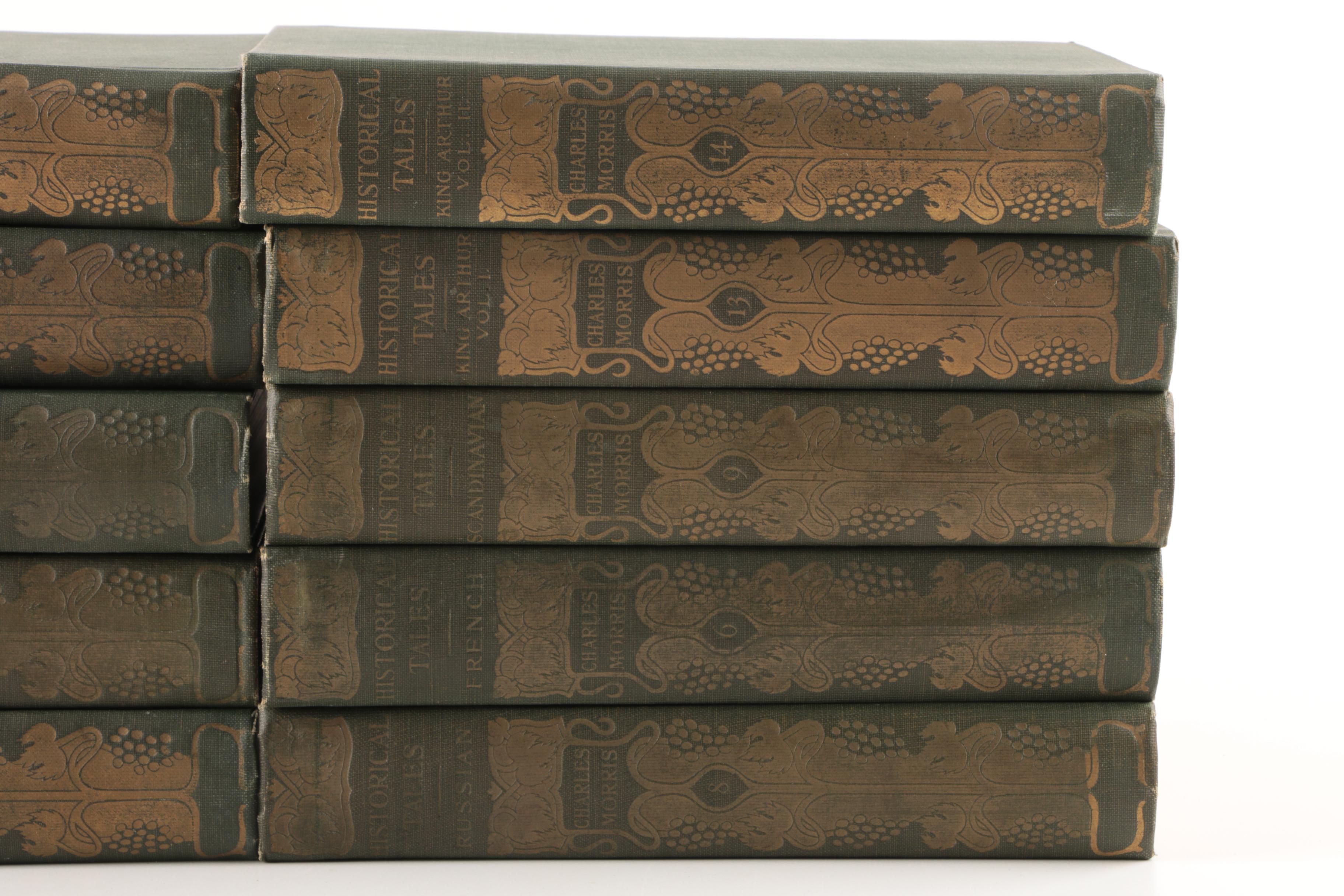1908 Fifteen-Volume Set of "Historical Tales" Édition d'Élite