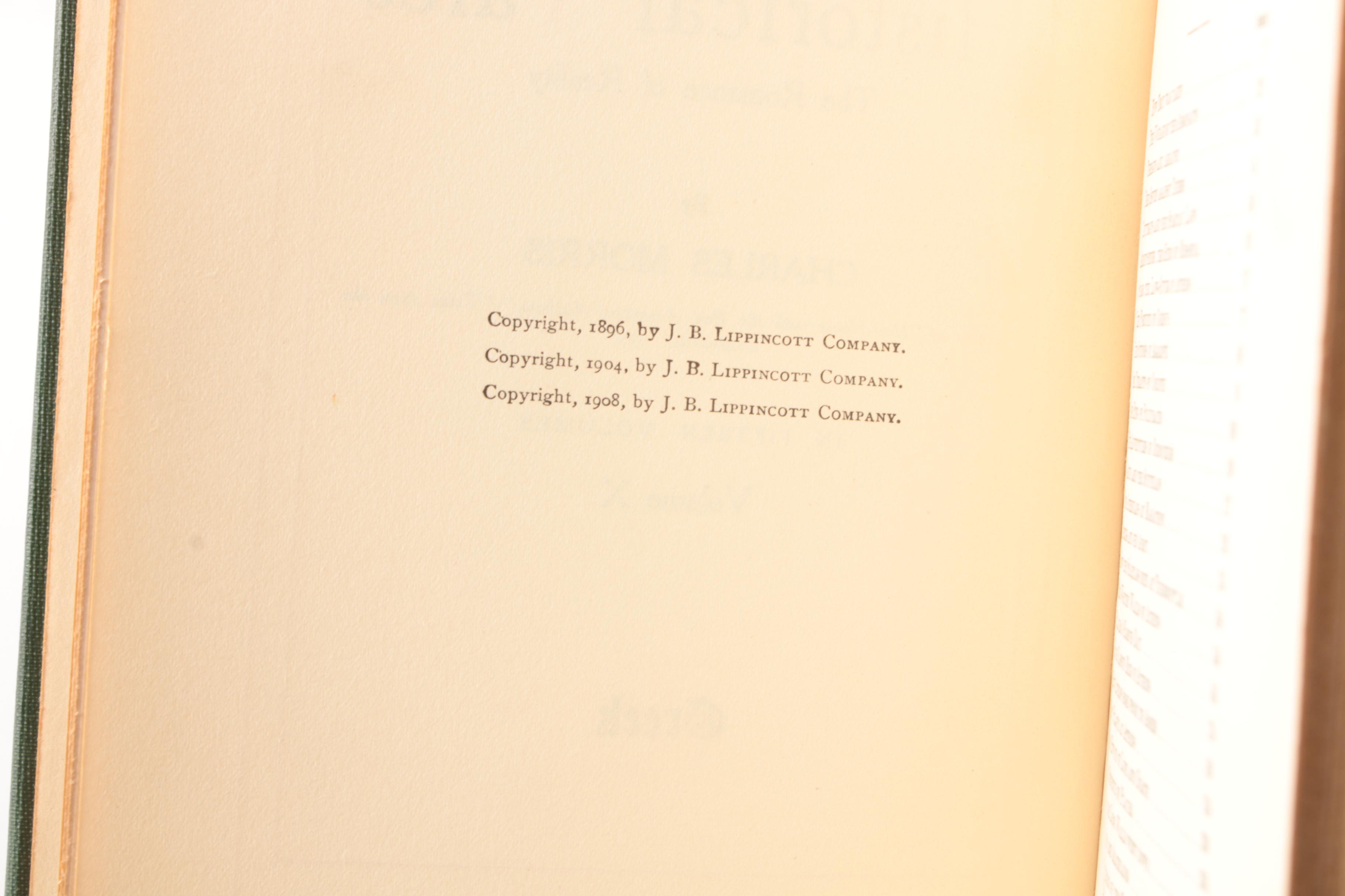 1908 Fifteen-Volume Set of "Historical Tales" Édition d'Élite