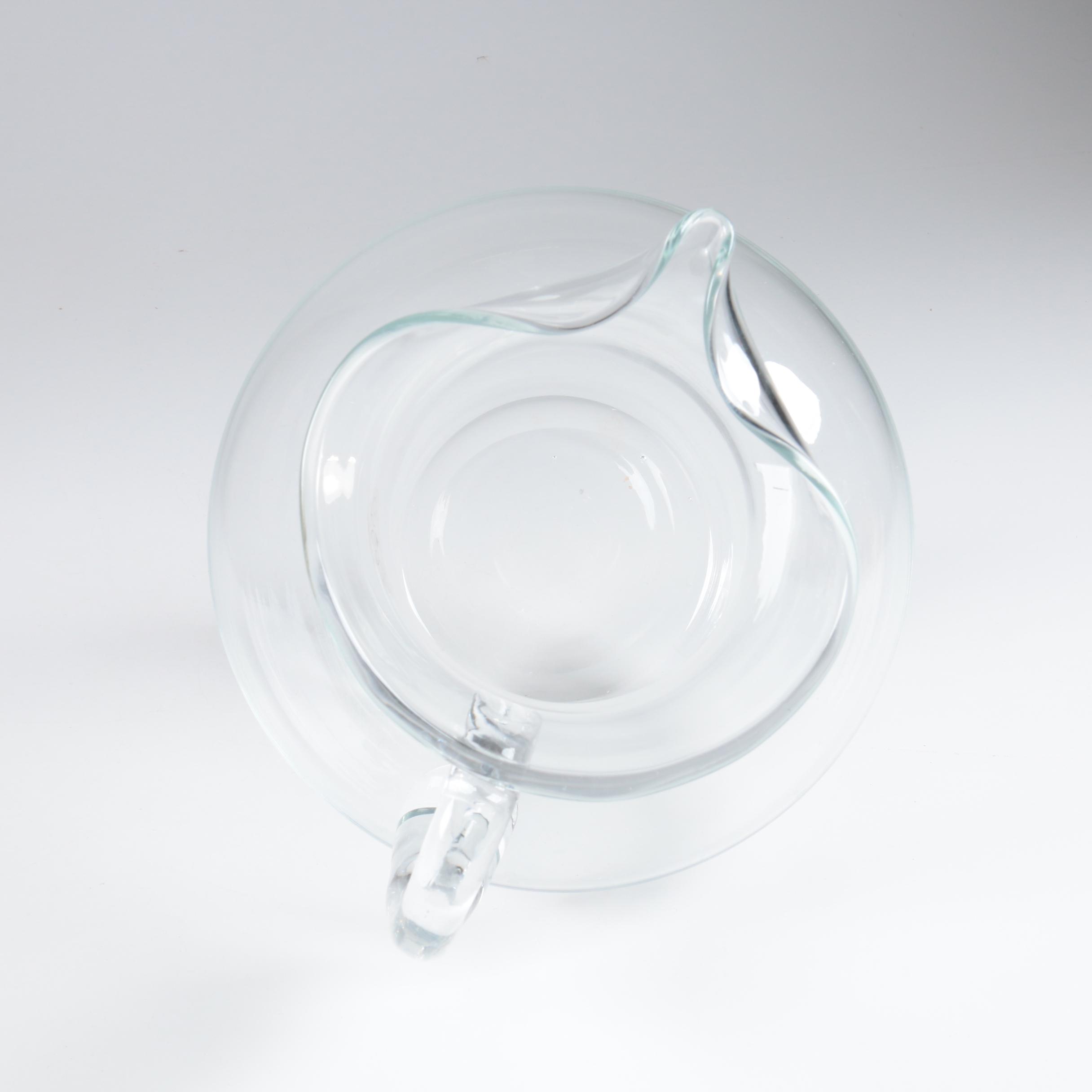 Hand Blown Toscany Polish Crystal Pitcher