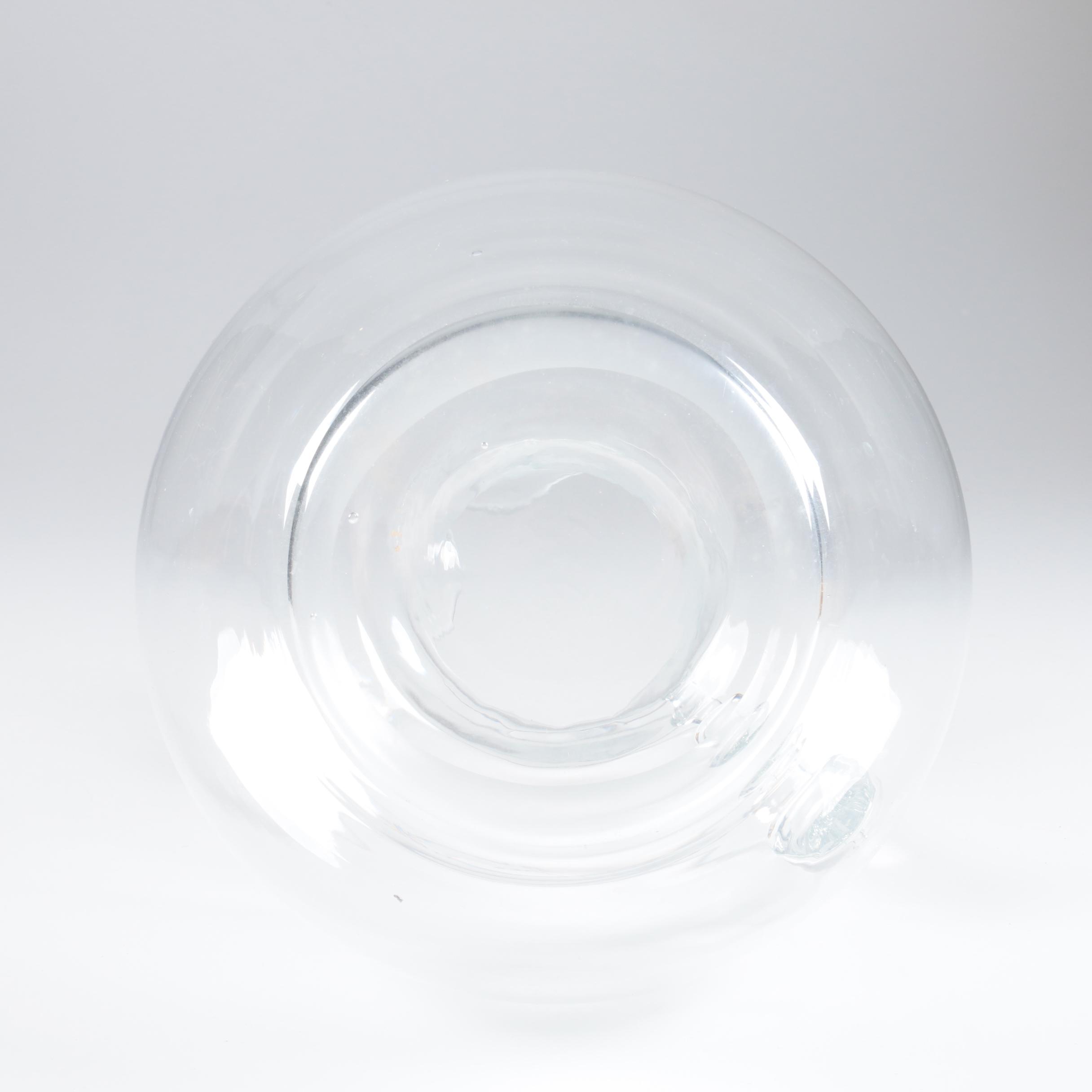 Hand Blown Toscany Polish Crystal Pitcher