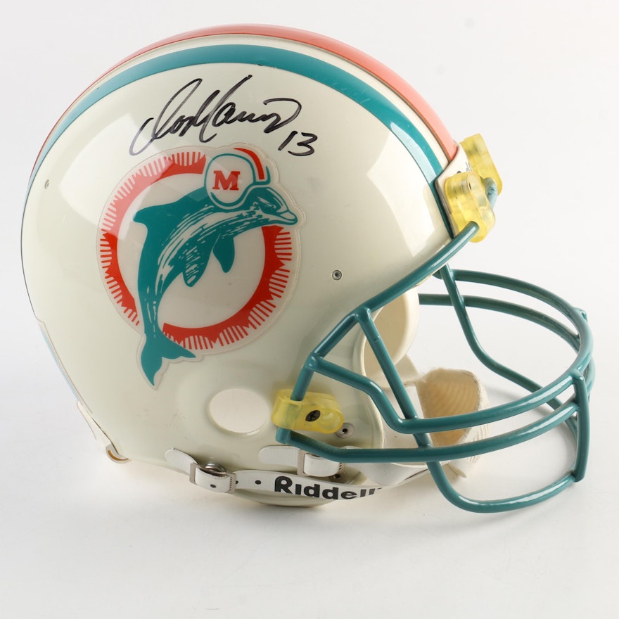 Autographed Dan Marino Miami Dolphins Football Helmet