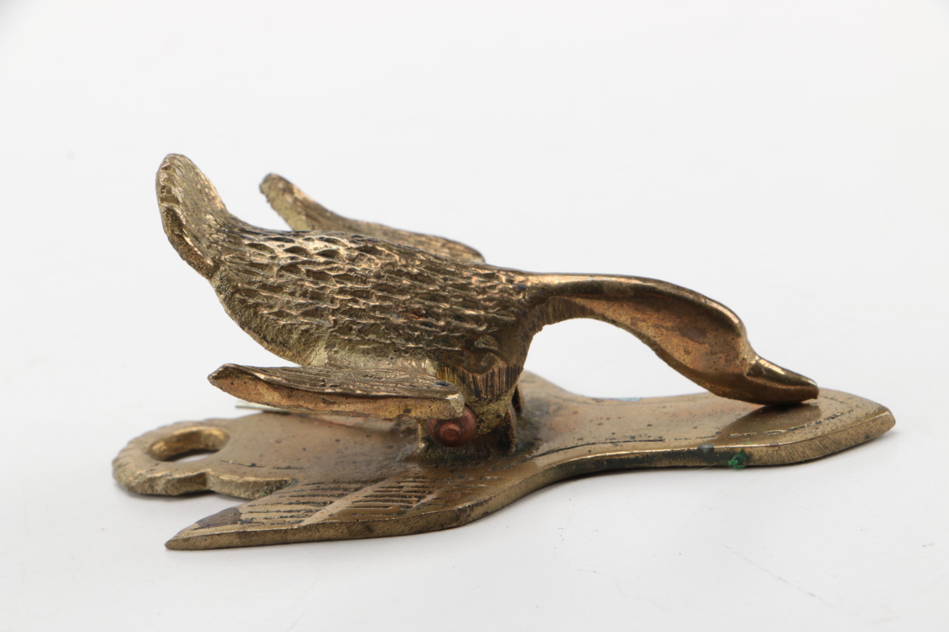 Brass Bird Figurines