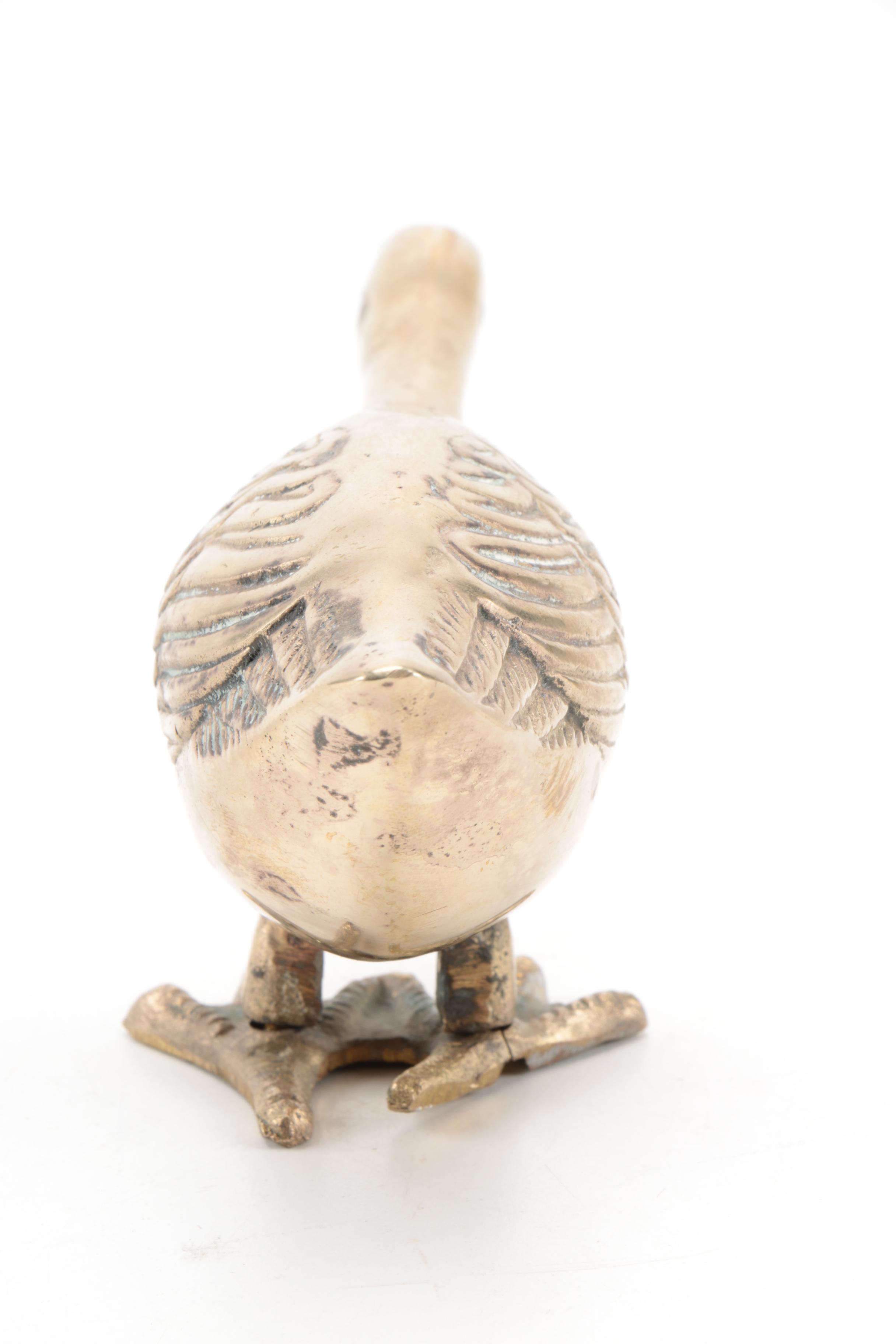 Brass Bird Figurines