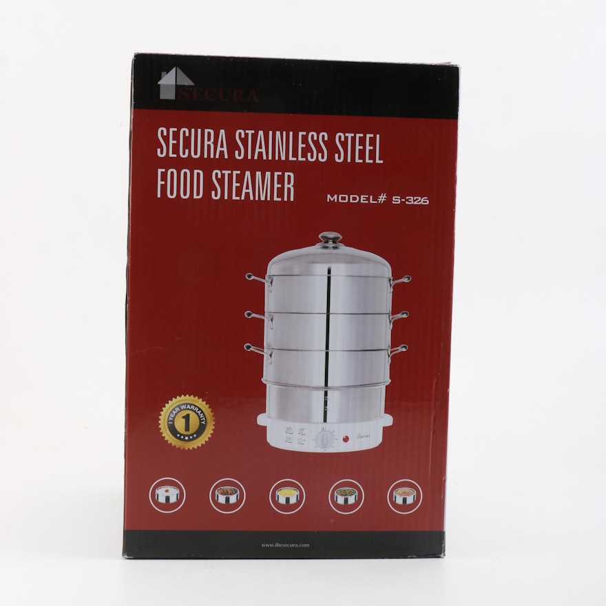 Secura Stainless Steel Food Steamer