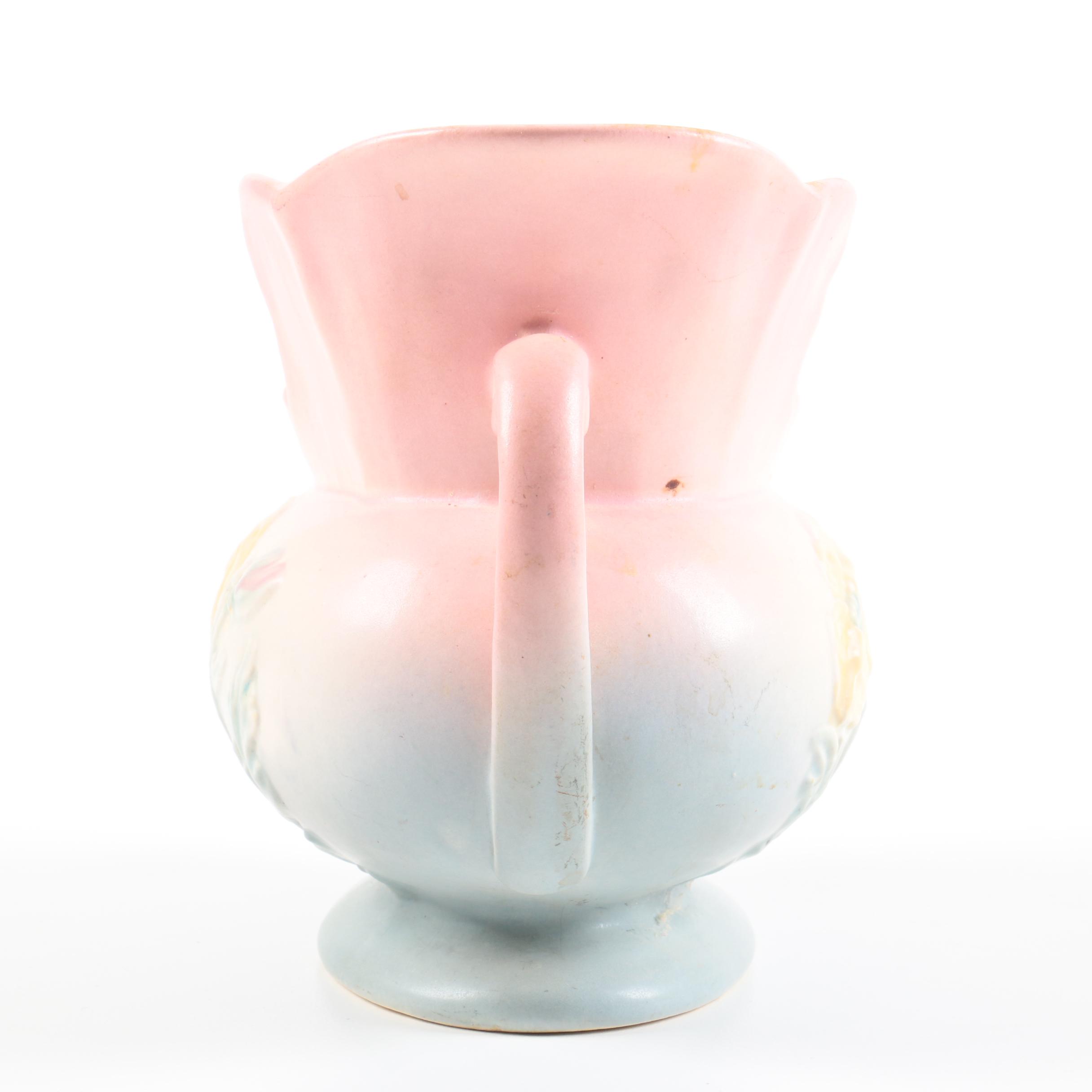 Circa 1940's Hull Pottery "Poppy" Bowl