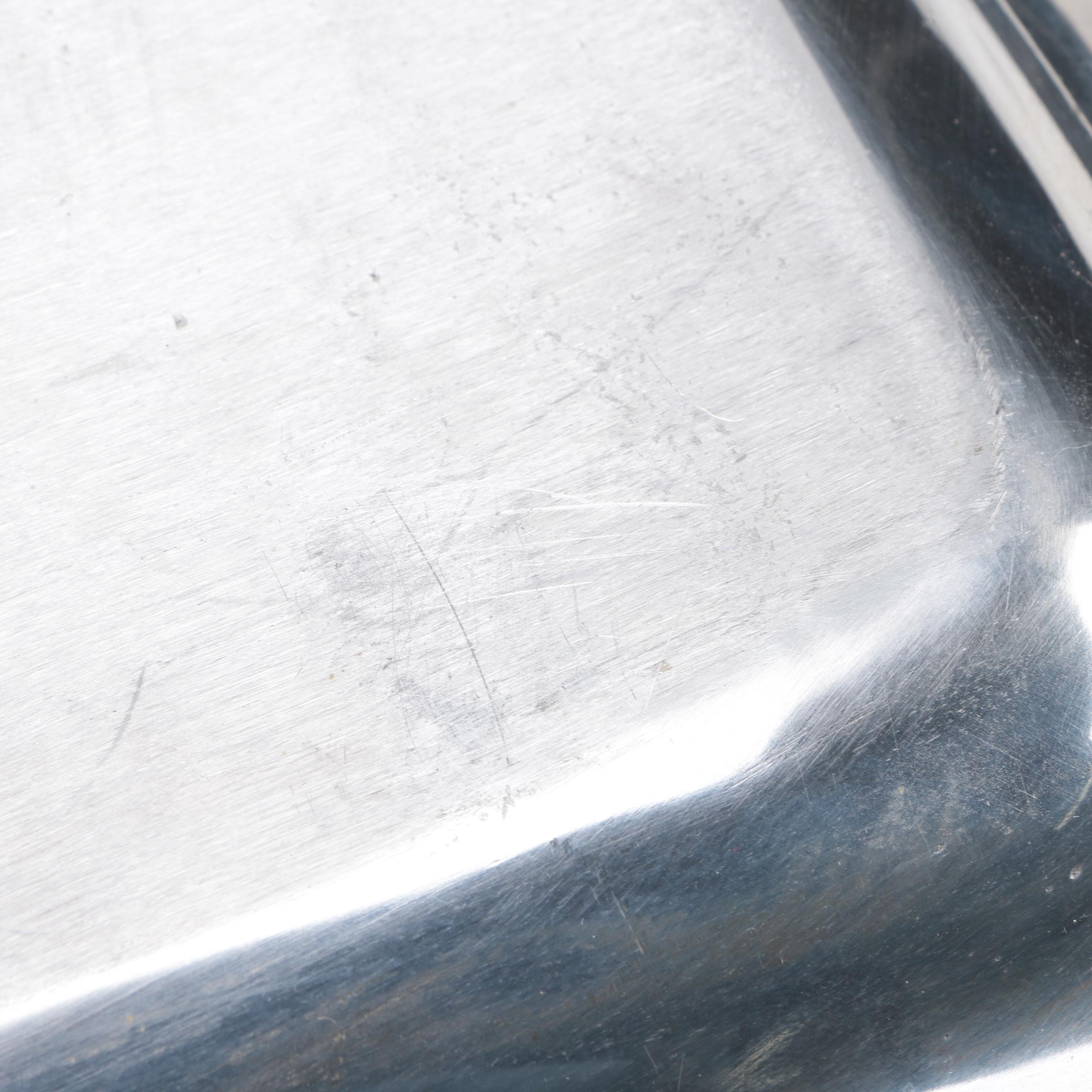 Pottery Barn Stainless Steel Serving Tray