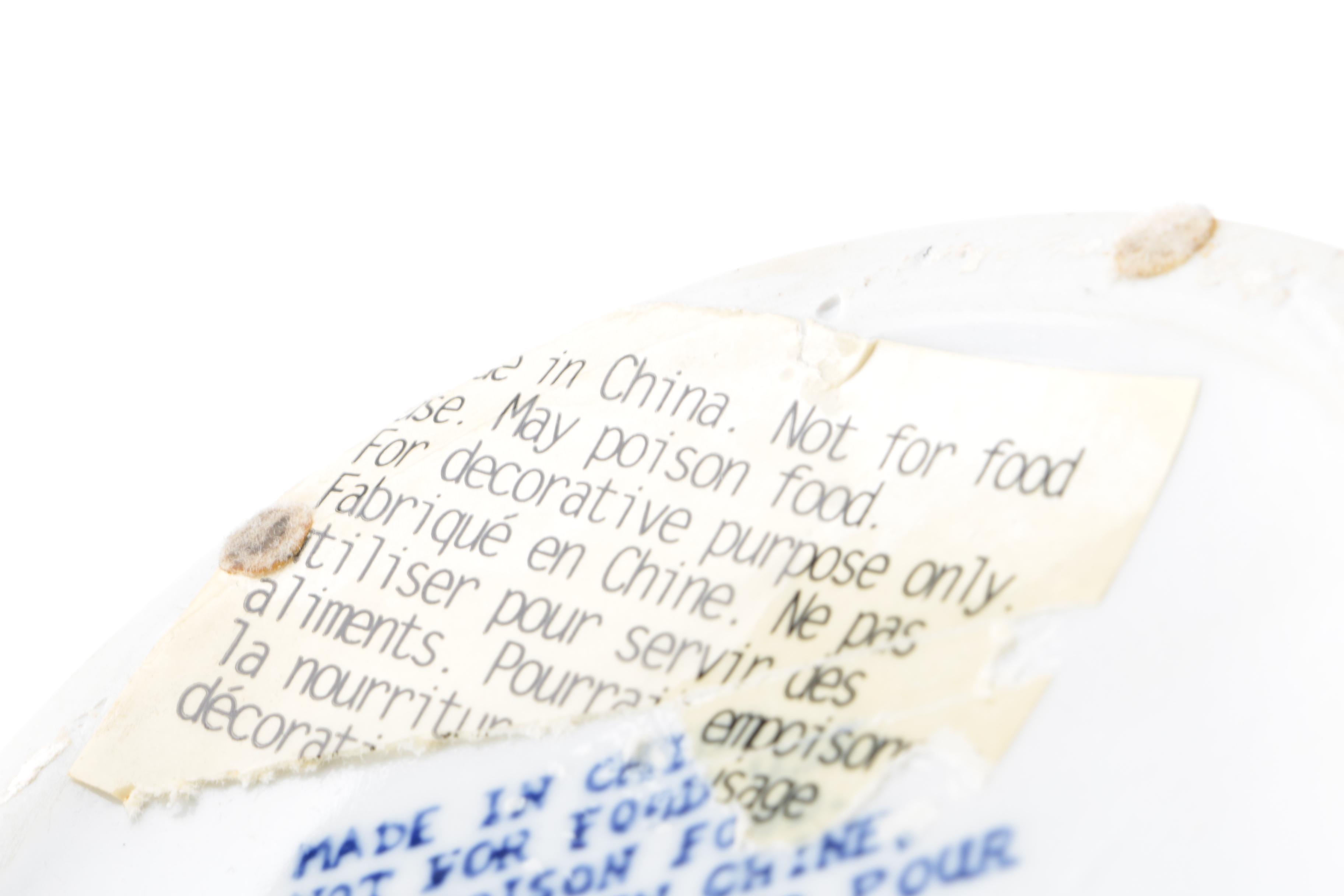 East Asian Blue and White Porcelain Vases