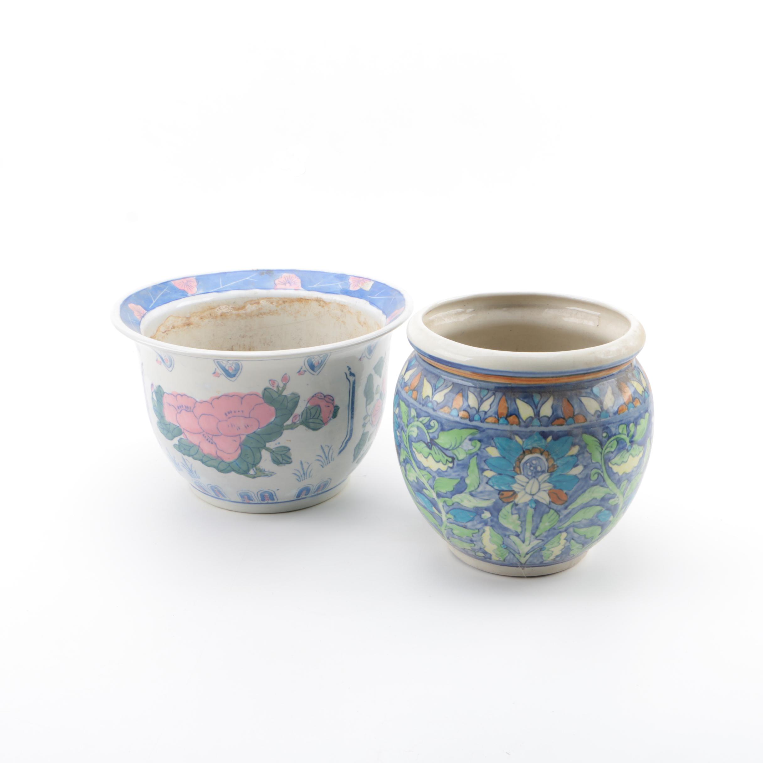 Contemporary Ceramic Planters