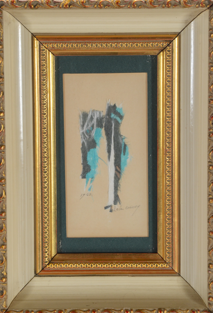 Lela Cooney Vintage Original Mixed Media Collage