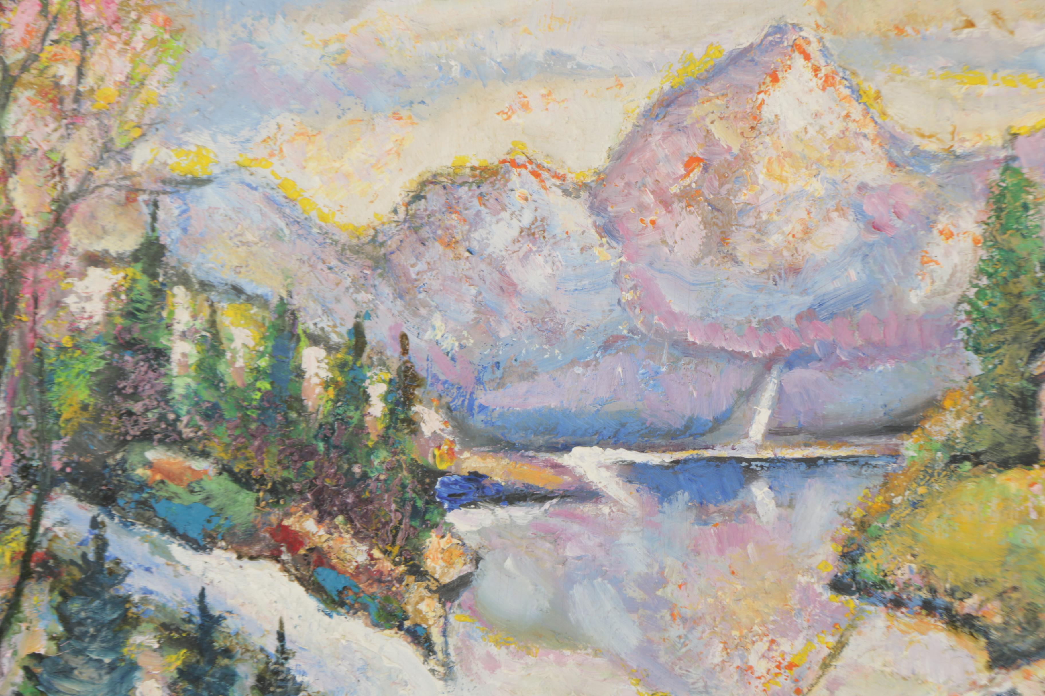 Geo Wagner Landscape Oil Painting