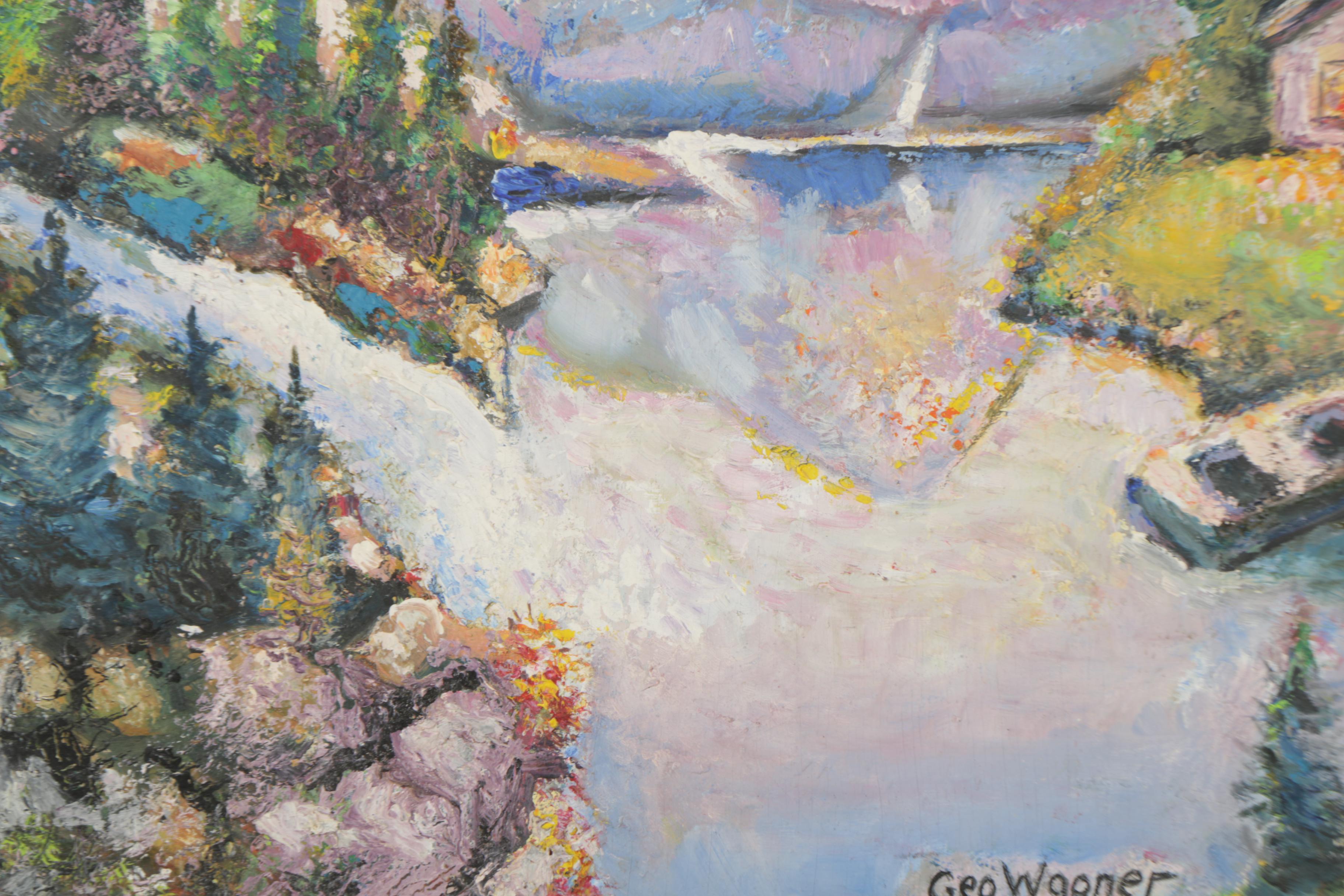 Geo Wagner Landscape Oil Painting