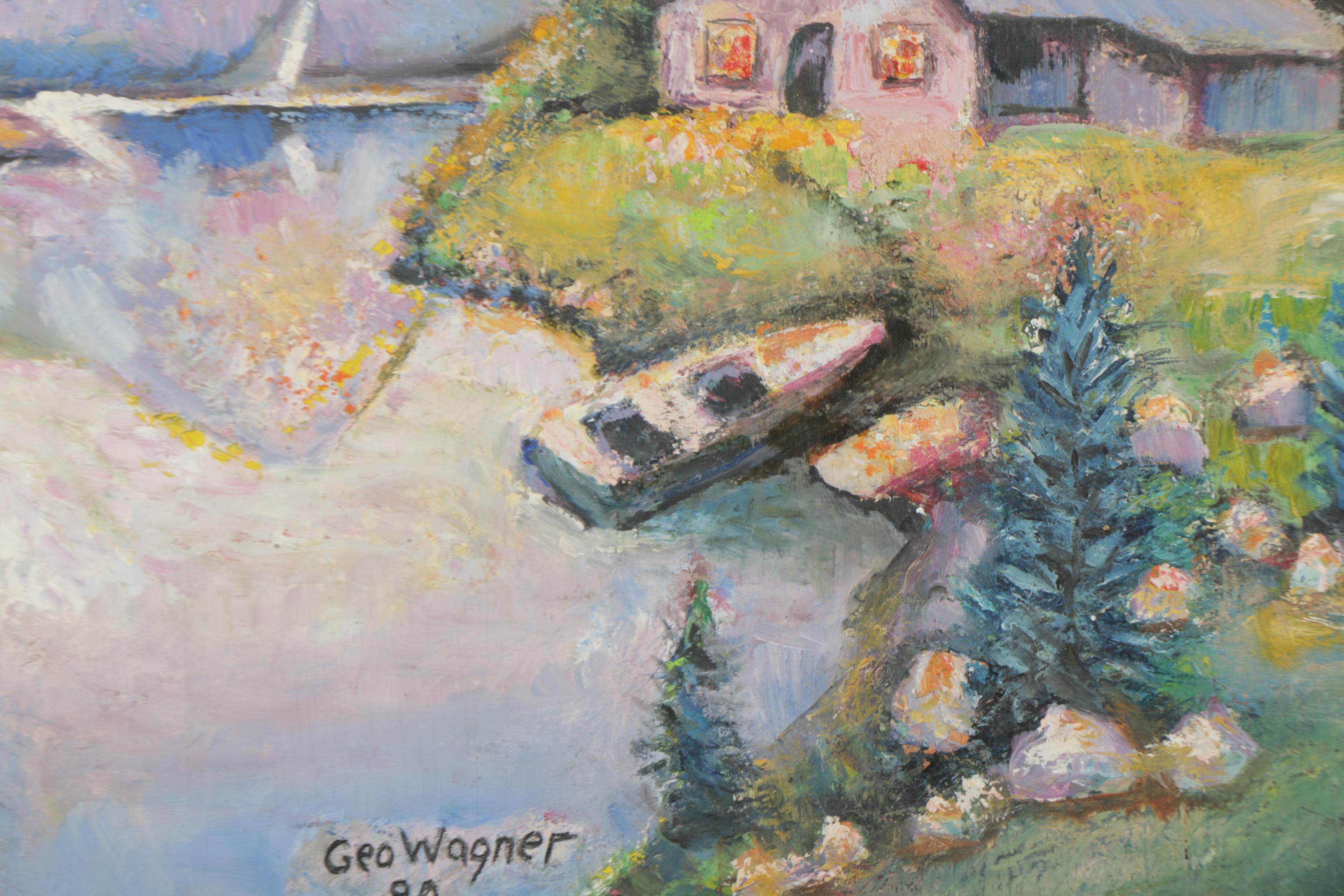 Geo Wagner Landscape Oil Painting