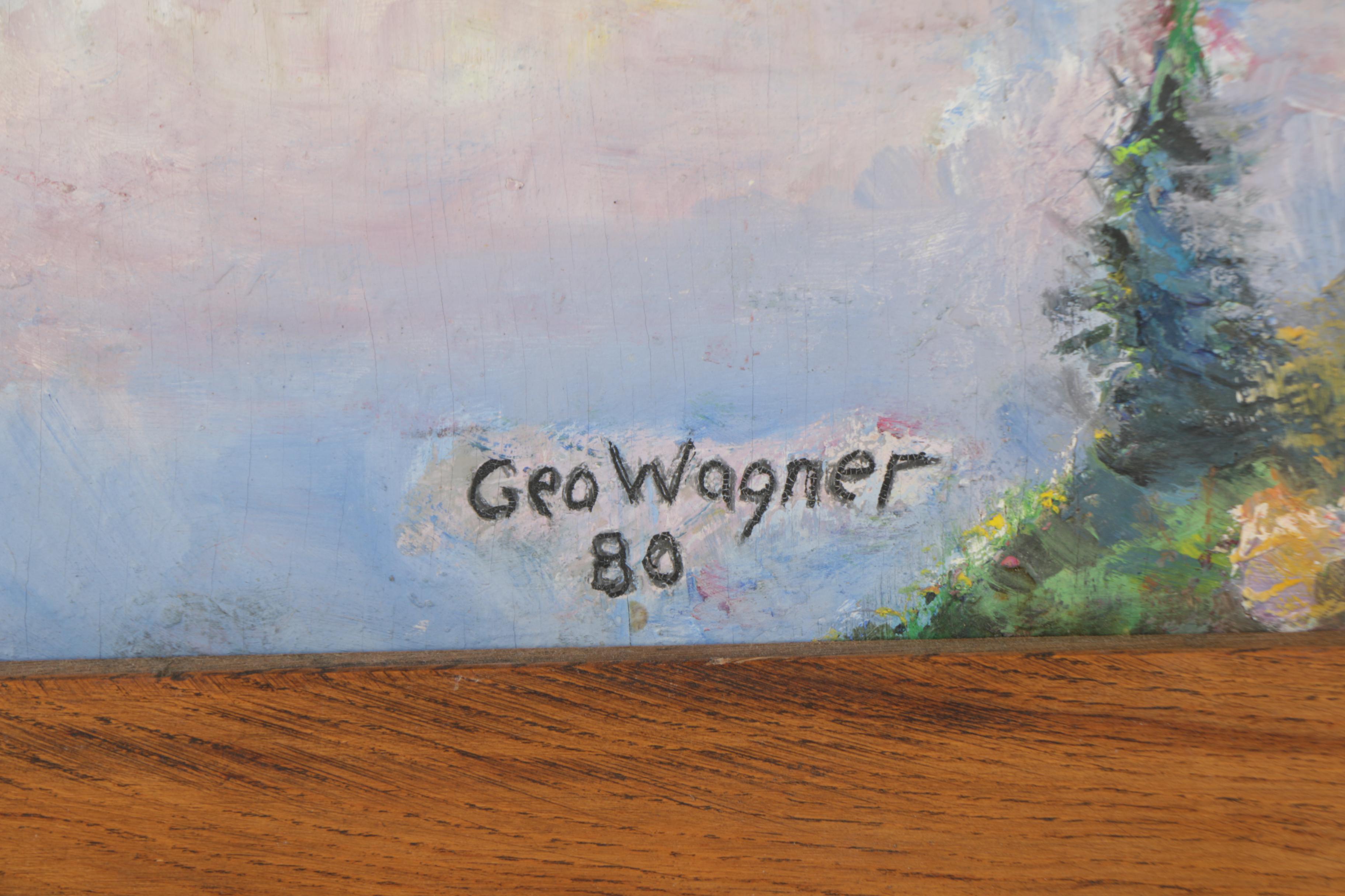 Geo Wagner Landscape Oil Painting