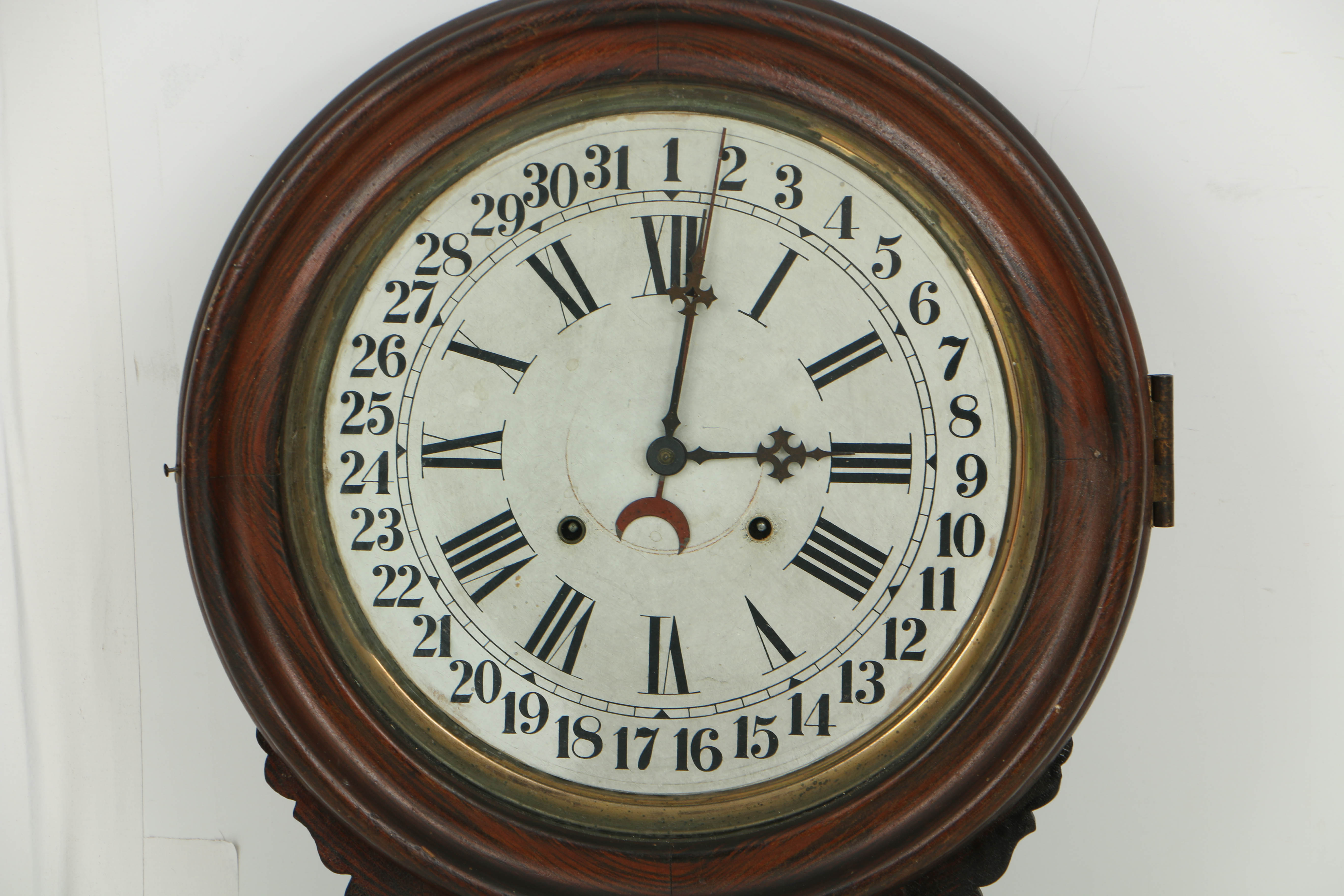 Antique Charles F. Adams Wall Clock
