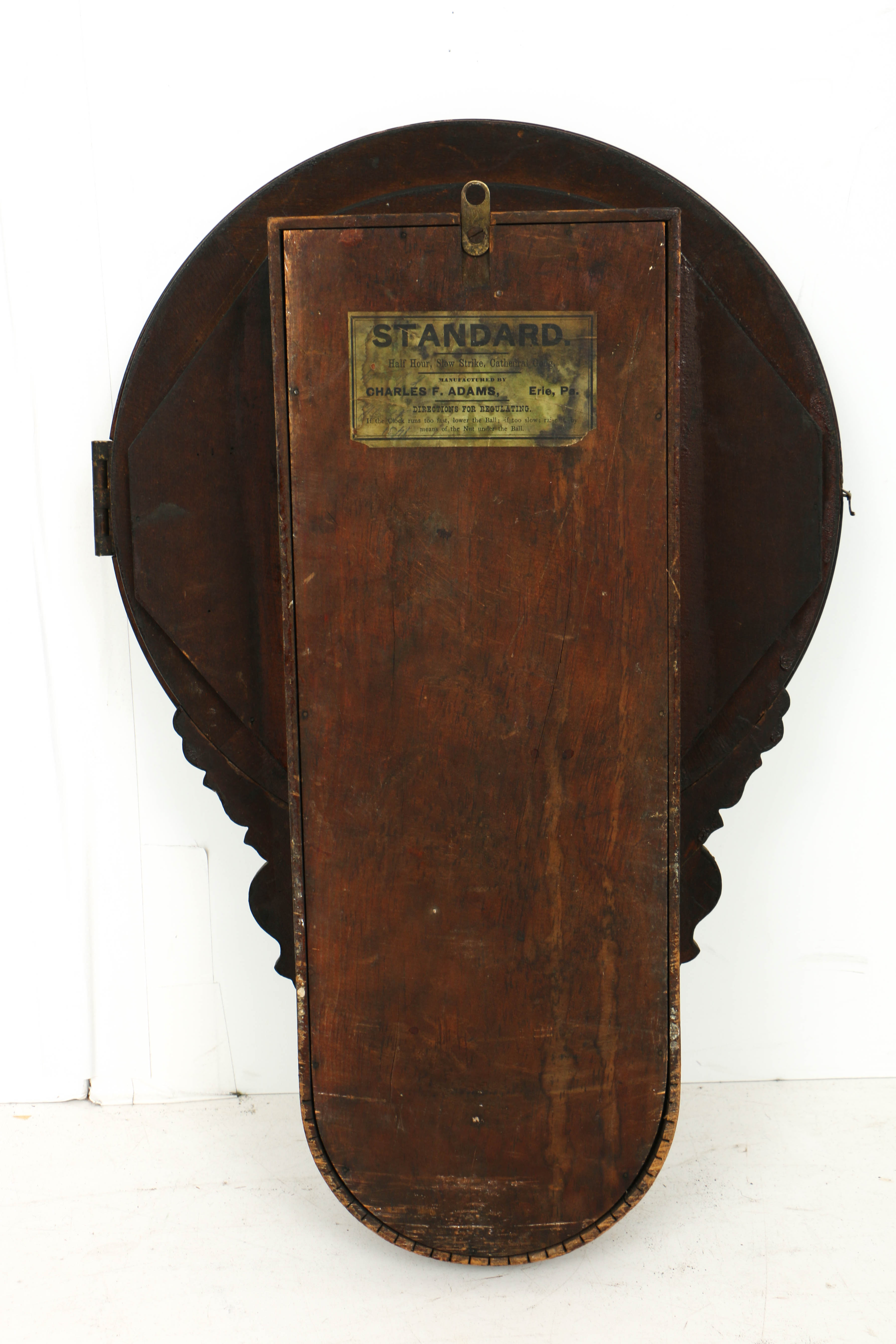 Antique Charles F. Adams Wall Clock