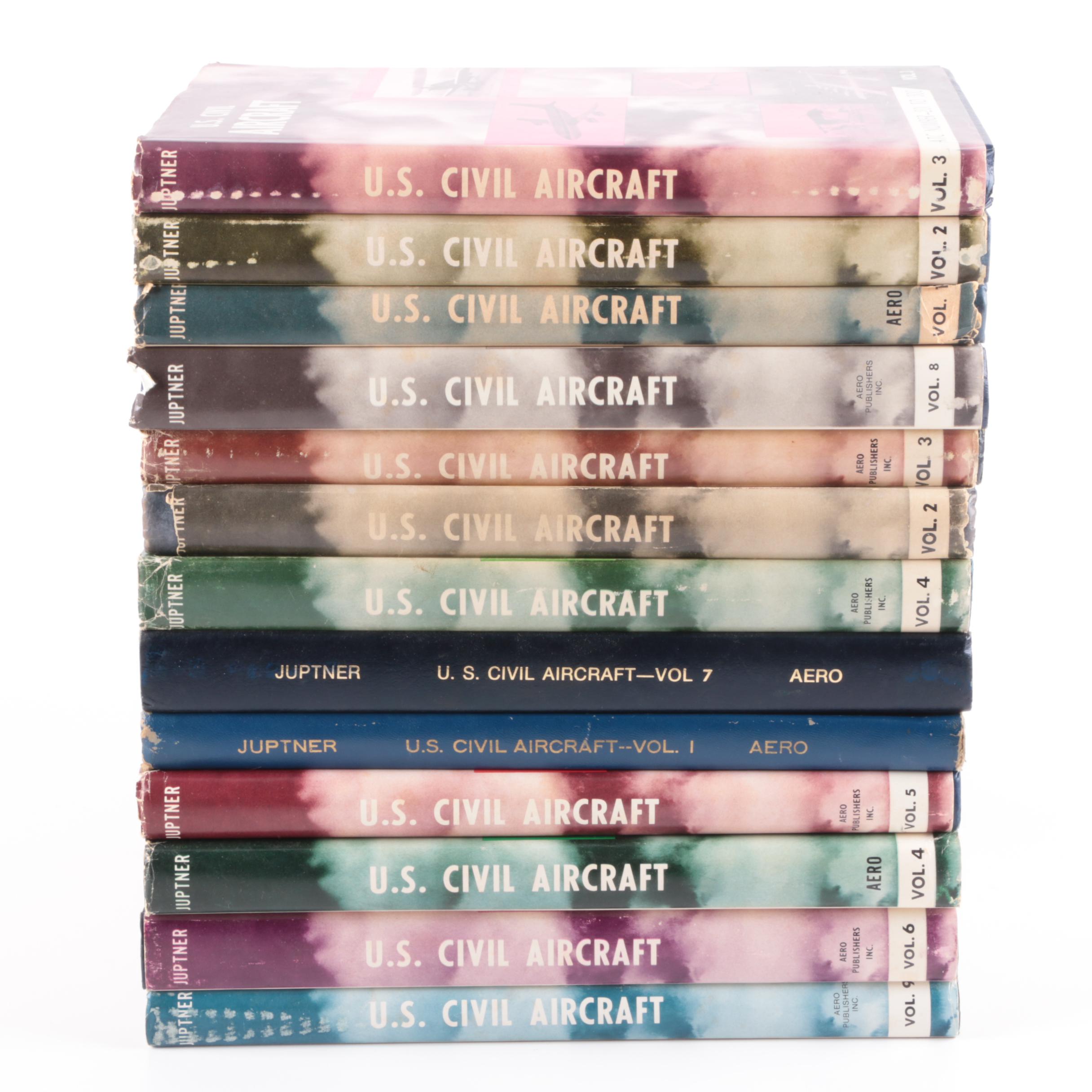 1960s and 1970s "U.S. Civil Aircraft" in Thirteen Volumes