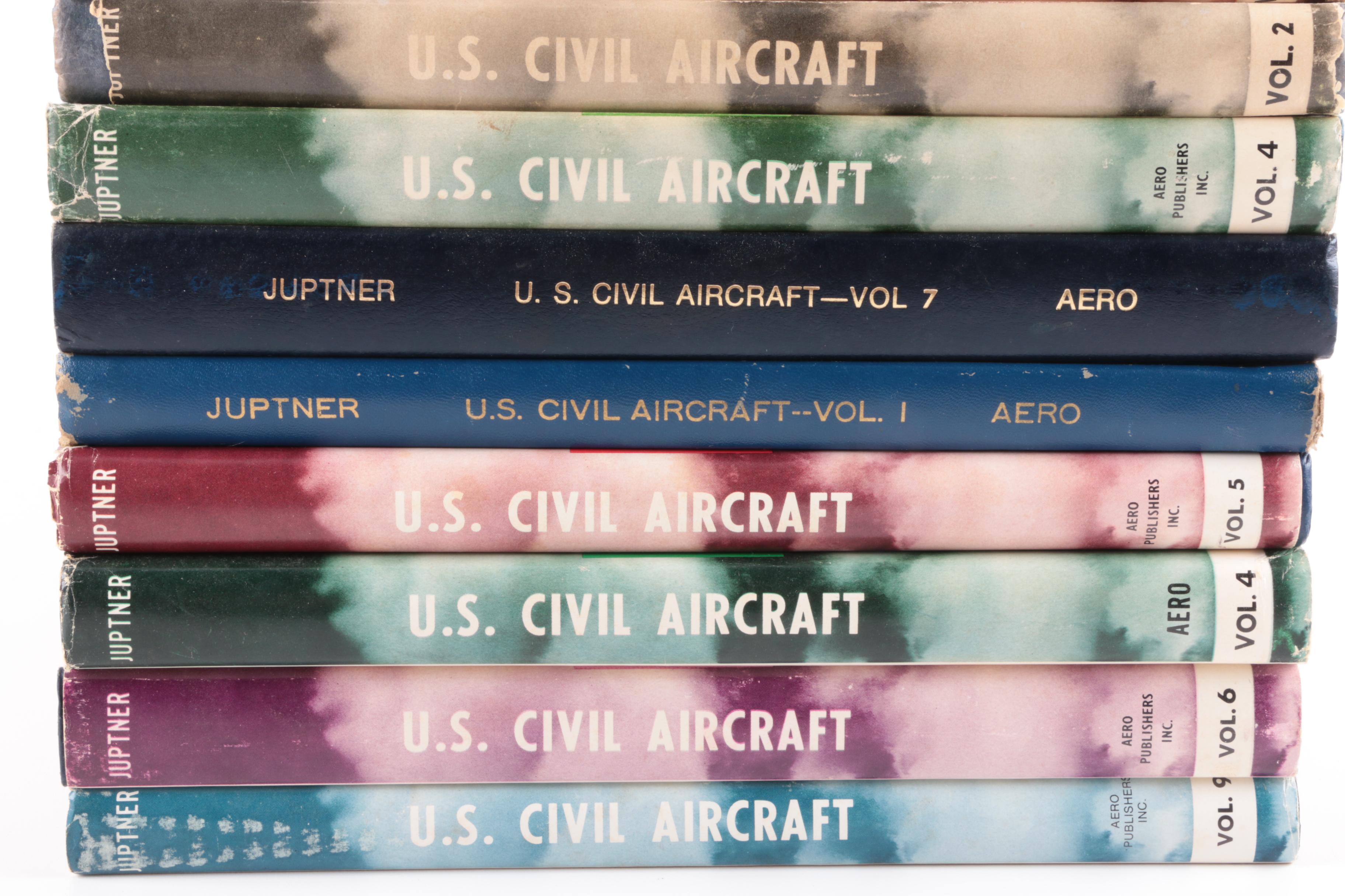 1960s and 1970s "U.S. Civil Aircraft" in Thirteen Volumes