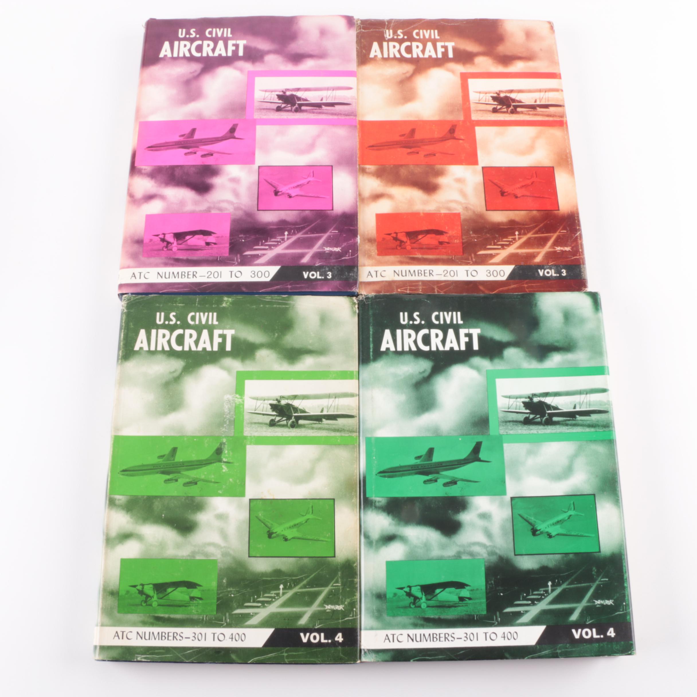 1960s and 1970s "U.S. Civil Aircraft" in Thirteen Volumes