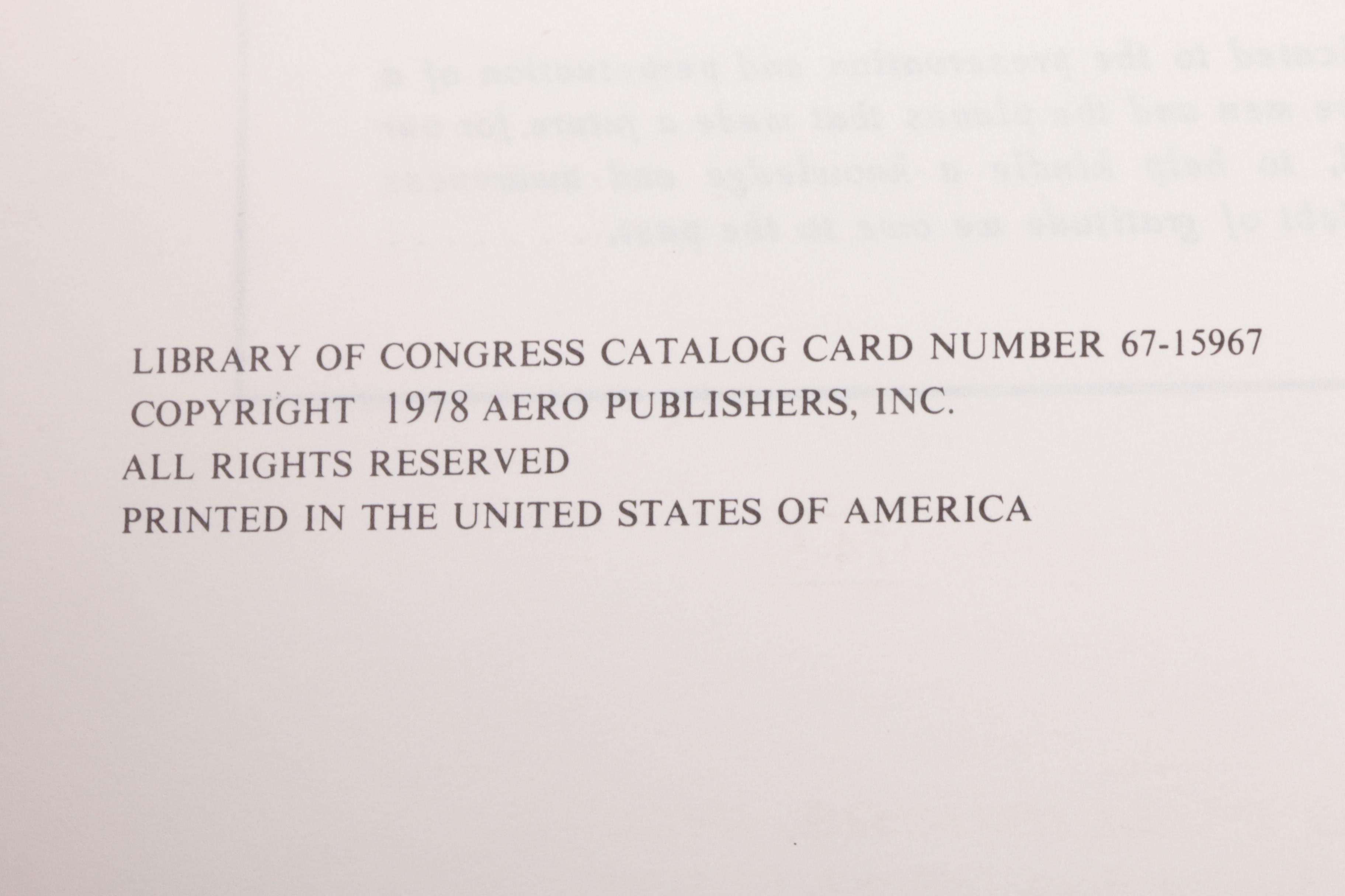 1960s and 1970s "U.S. Civil Aircraft" in Thirteen Volumes
