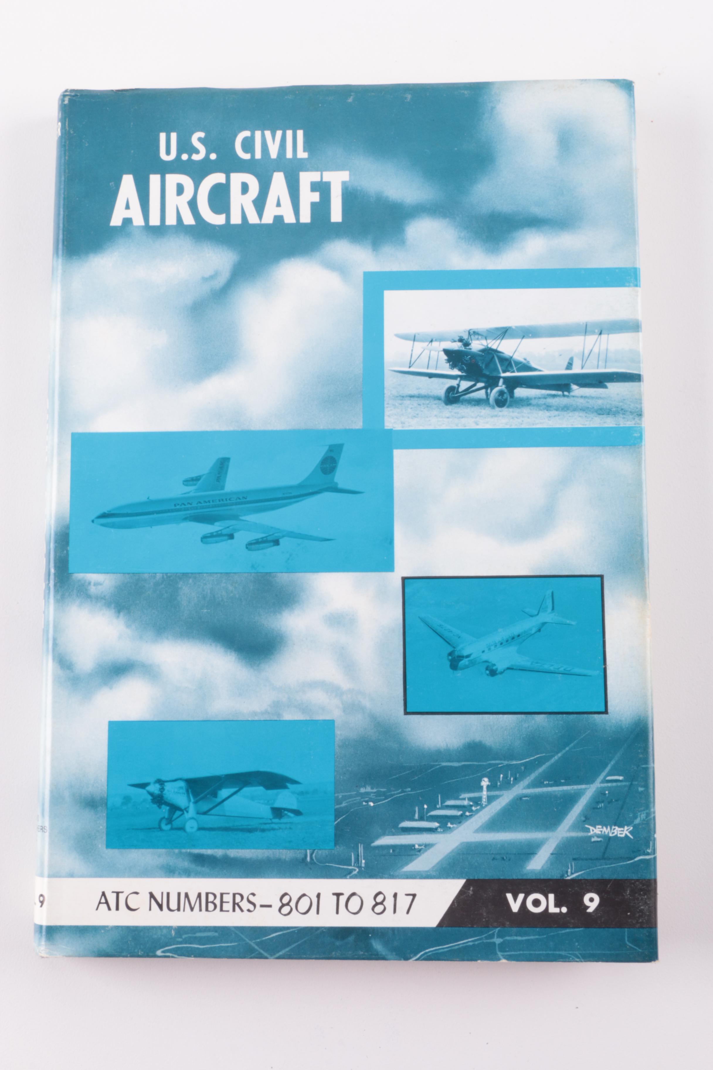 1960s and 1970s "U.S. Civil Aircraft" in Thirteen Volumes