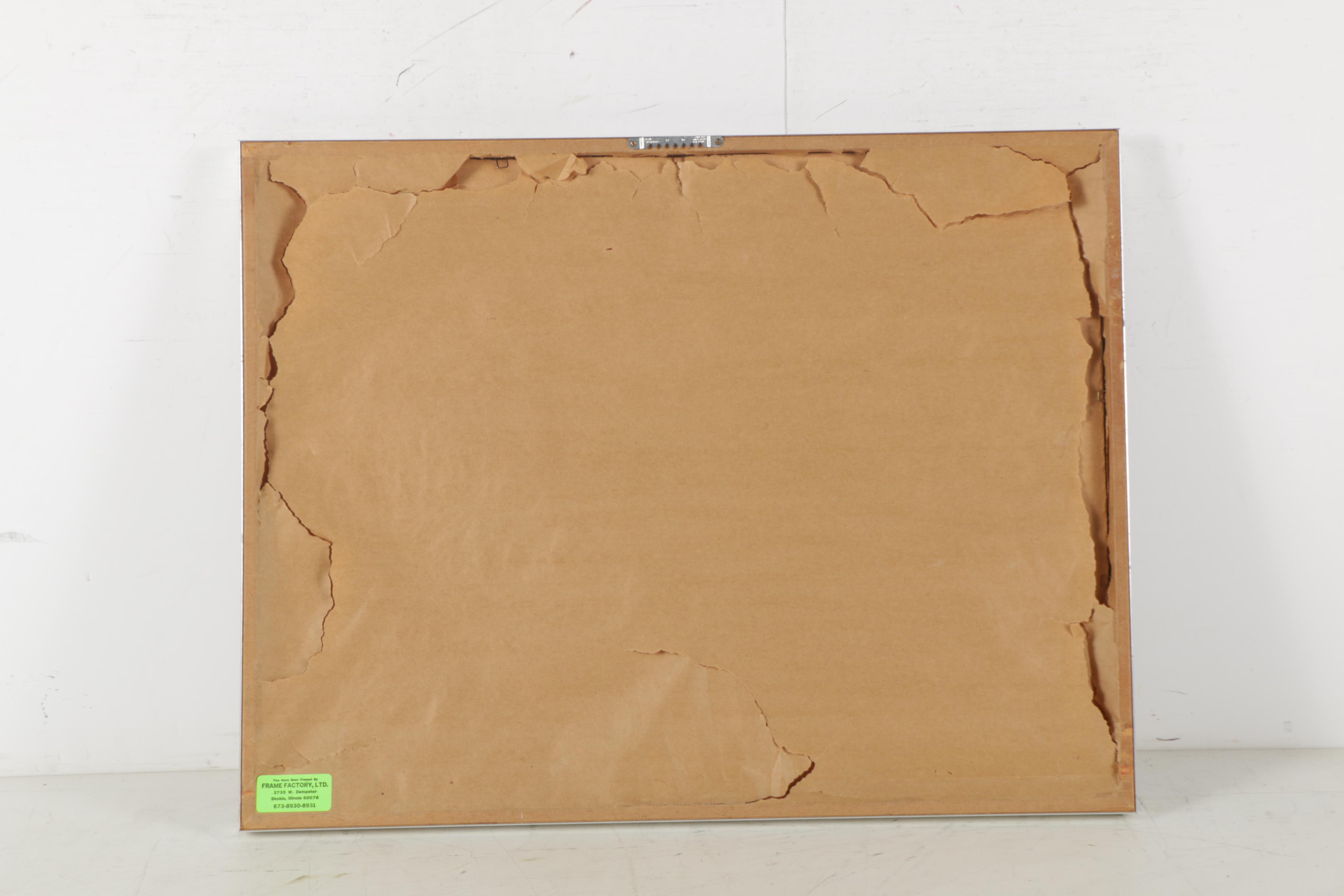 D. L. Morton Gouache Painting