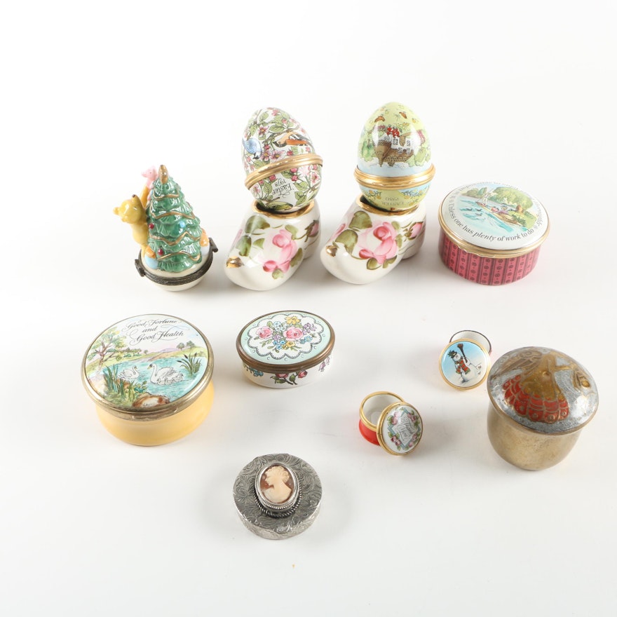 Twelve Trinket Boxes