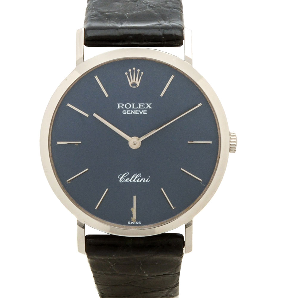 Rolex Cellini Classic 18K White Gold Manual Wind Watch