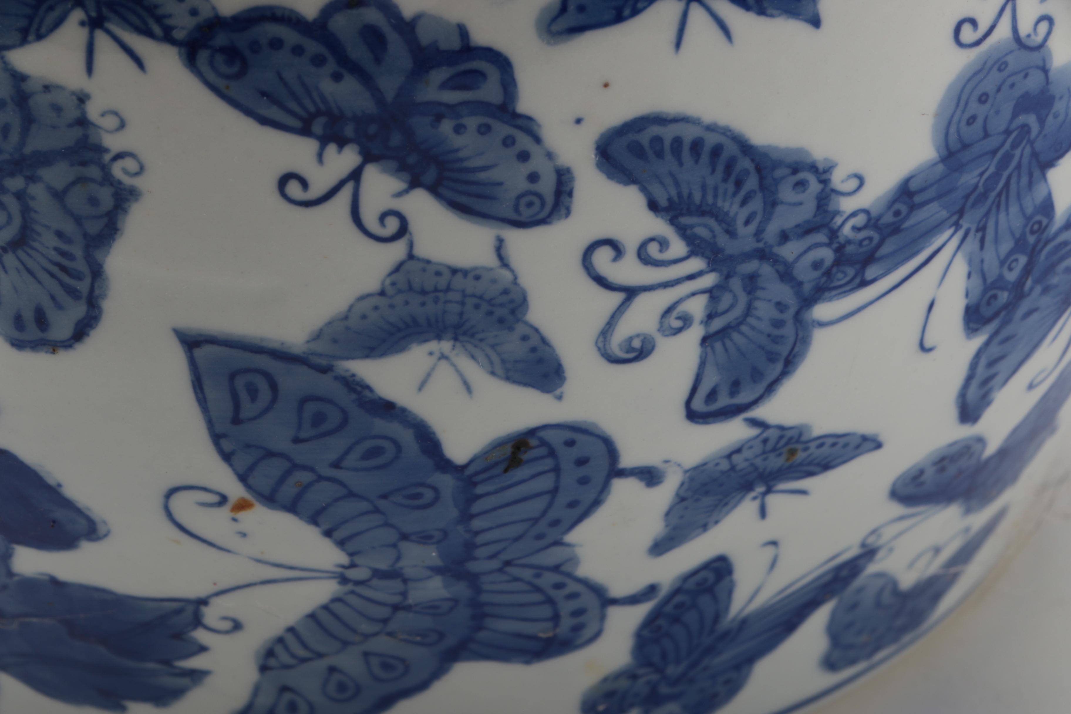 Blue and White Ceramic Planters