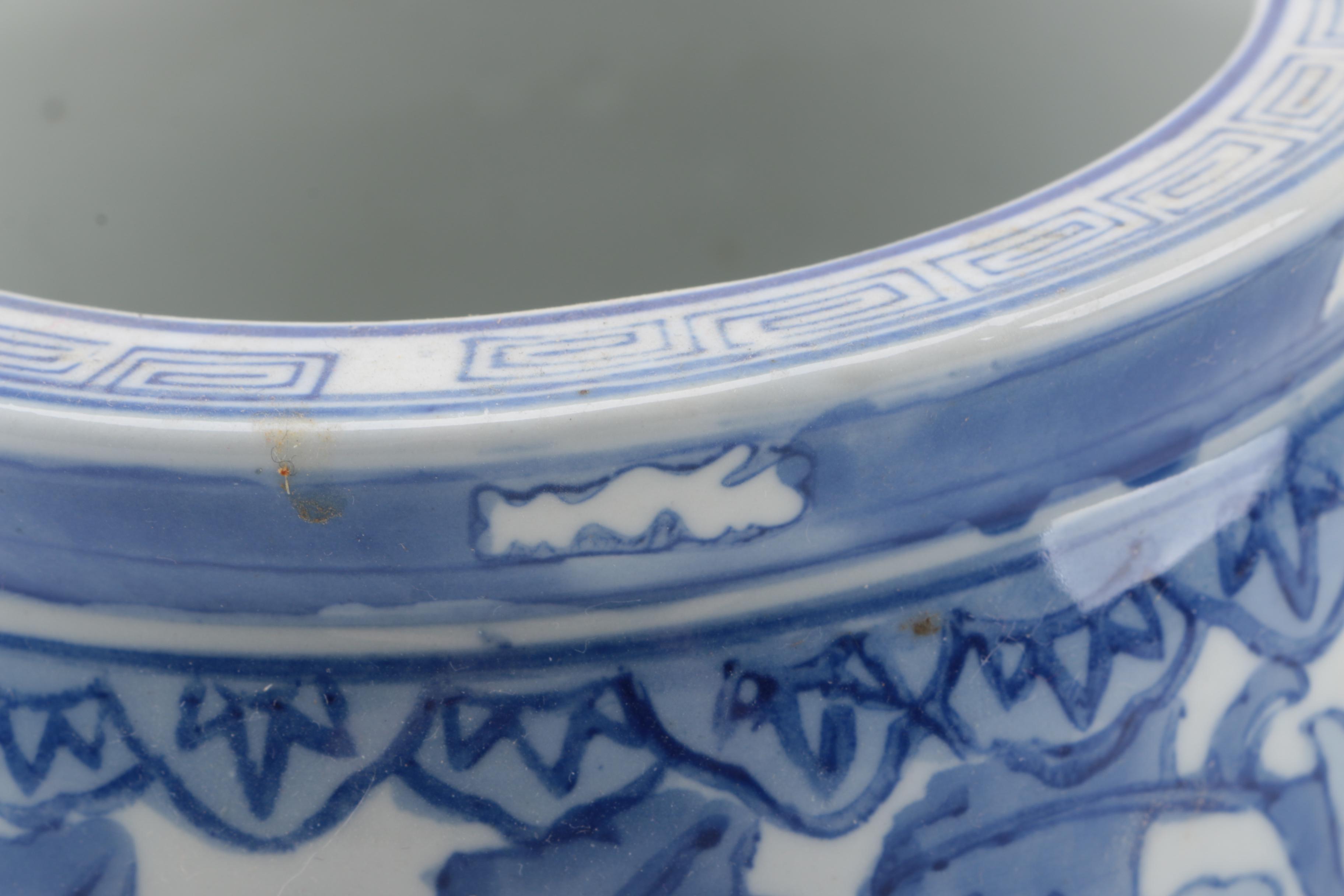 Blue and White Ceramic Planters