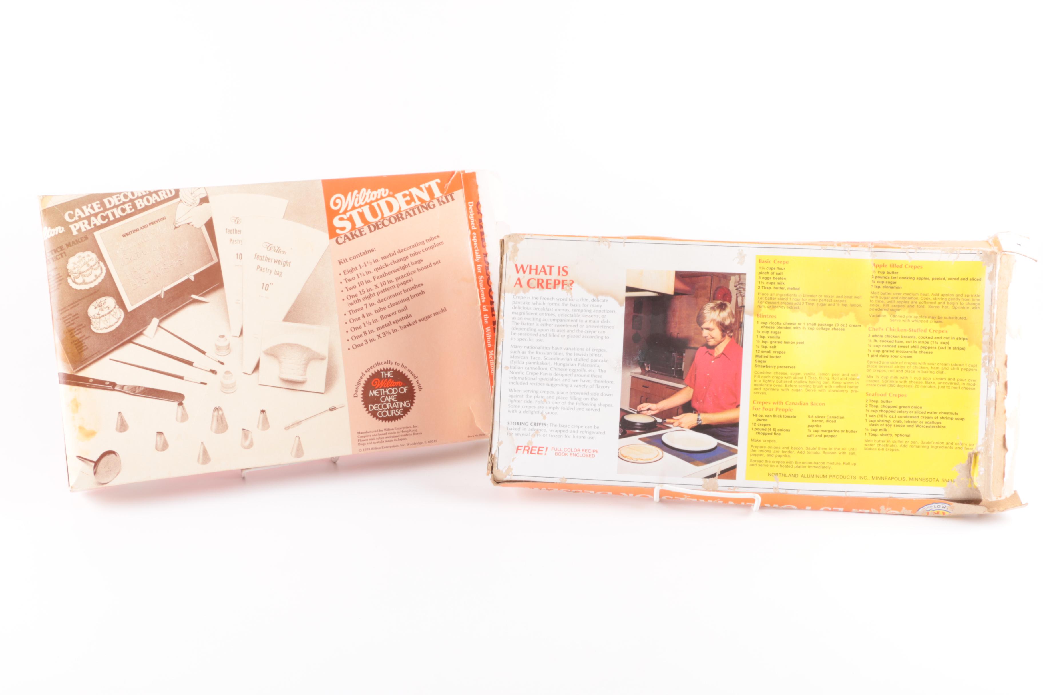 Wear Ever Fruit Juicer, Cake Decorating Kit and Assorted Kitchen Sets